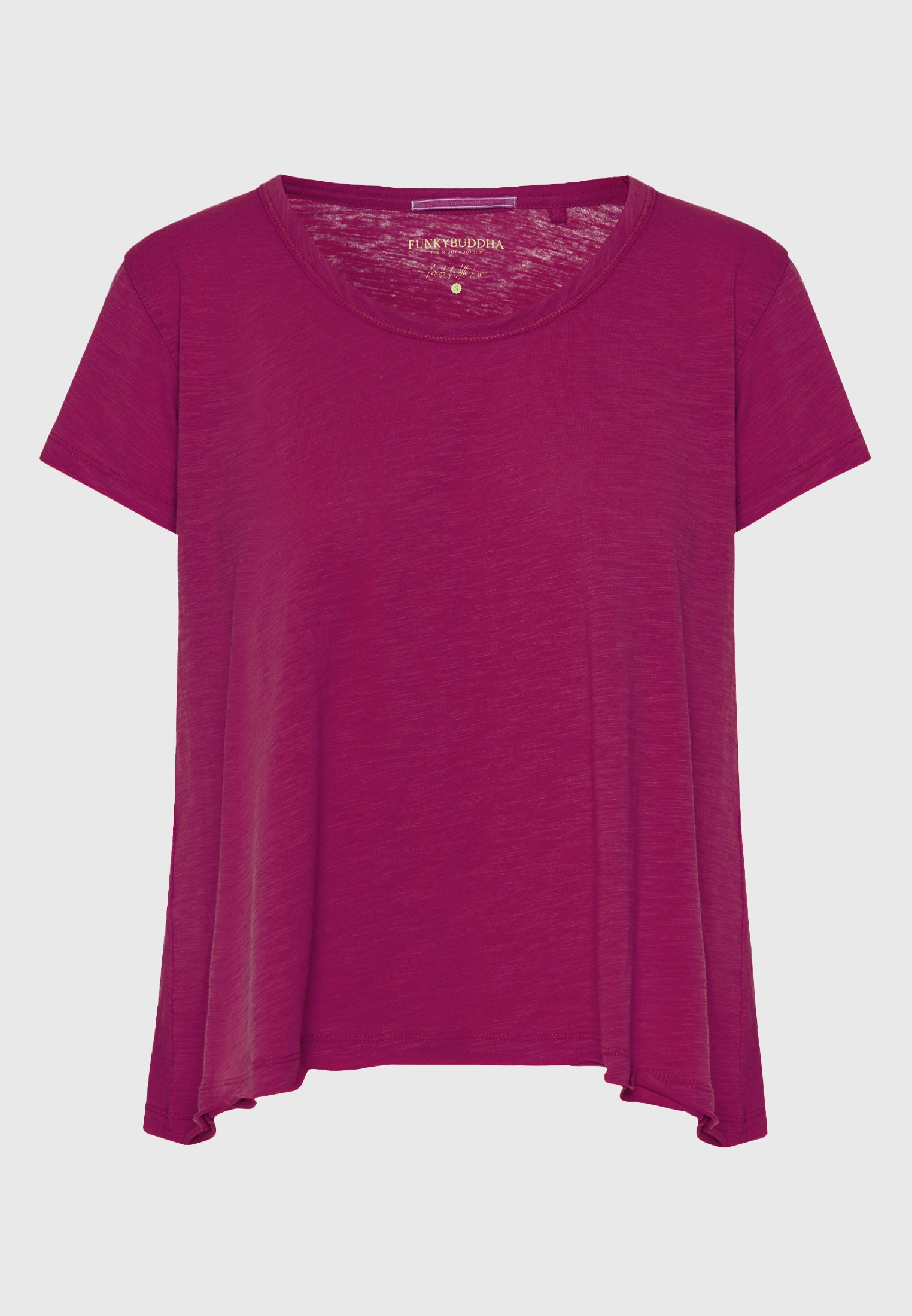 Women's T-Shirts Funky Buddha Purple