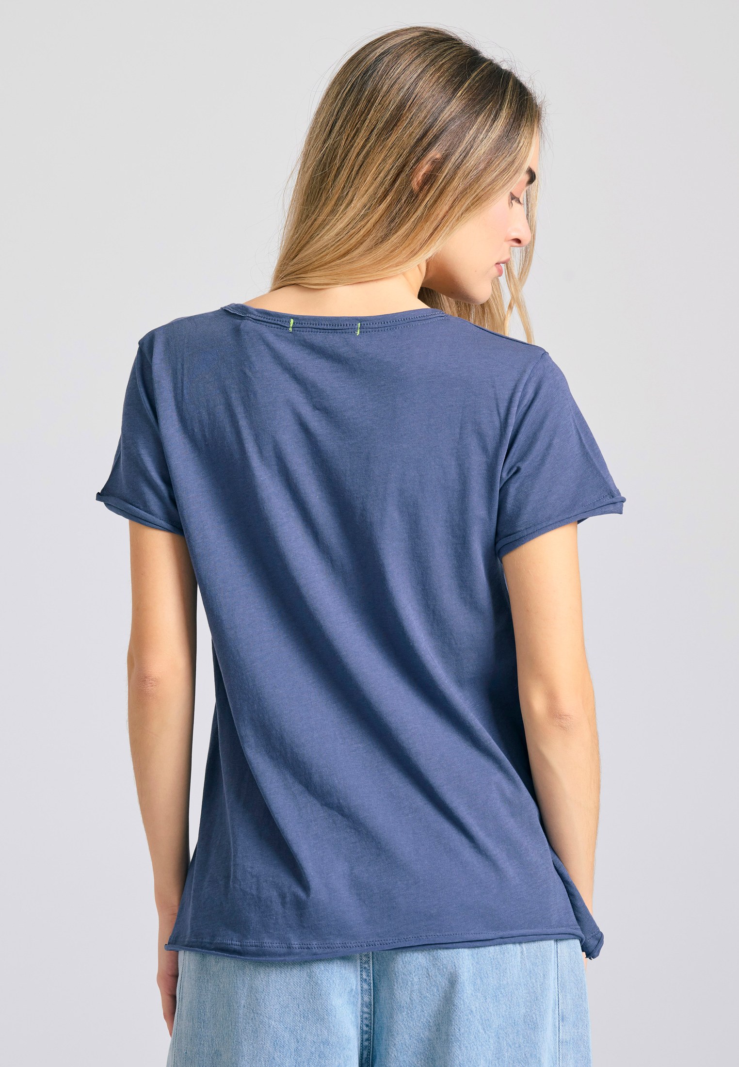 Women's T-Shirts Funky Buddha Blue