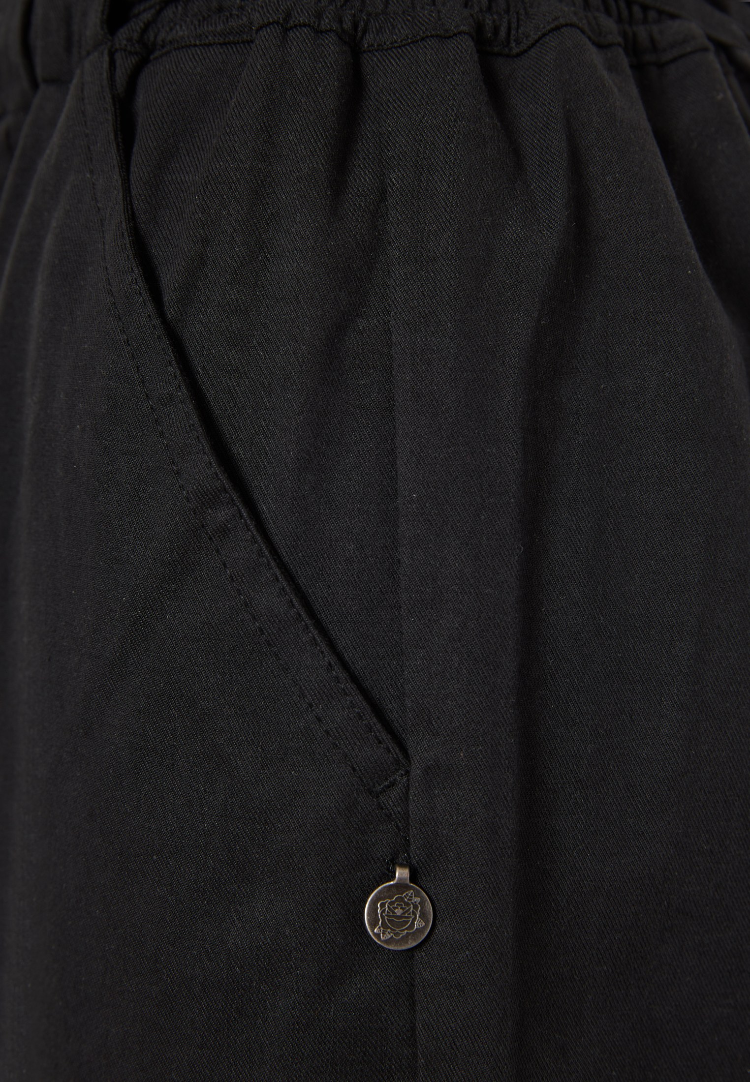 Women's Trousers Funky Buddha Black