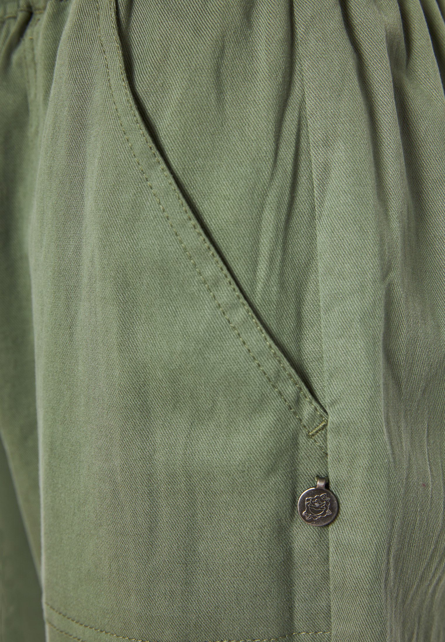 Women's Trousers Funky Buddha Green