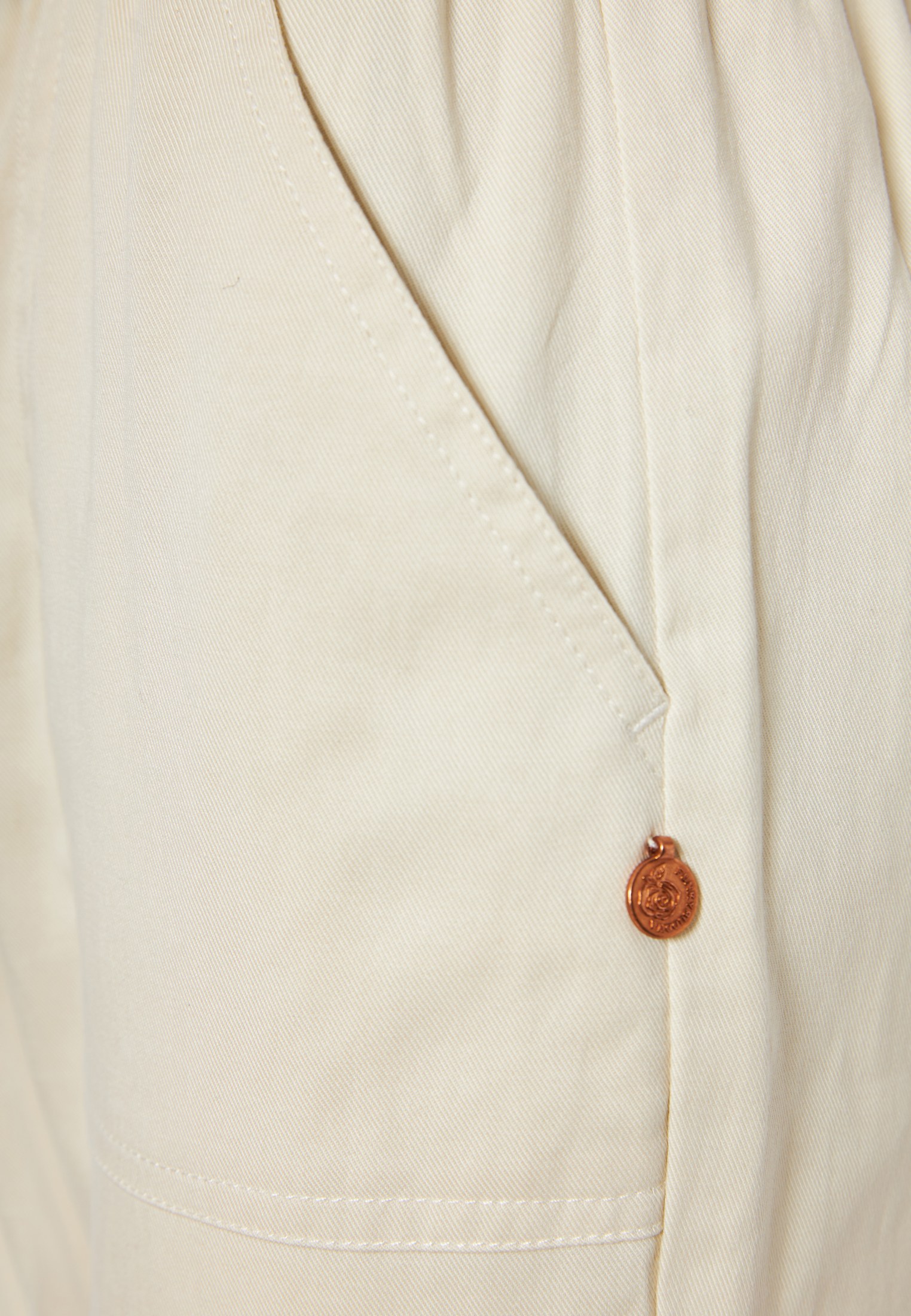 Women's Trousers Funky Buddha White