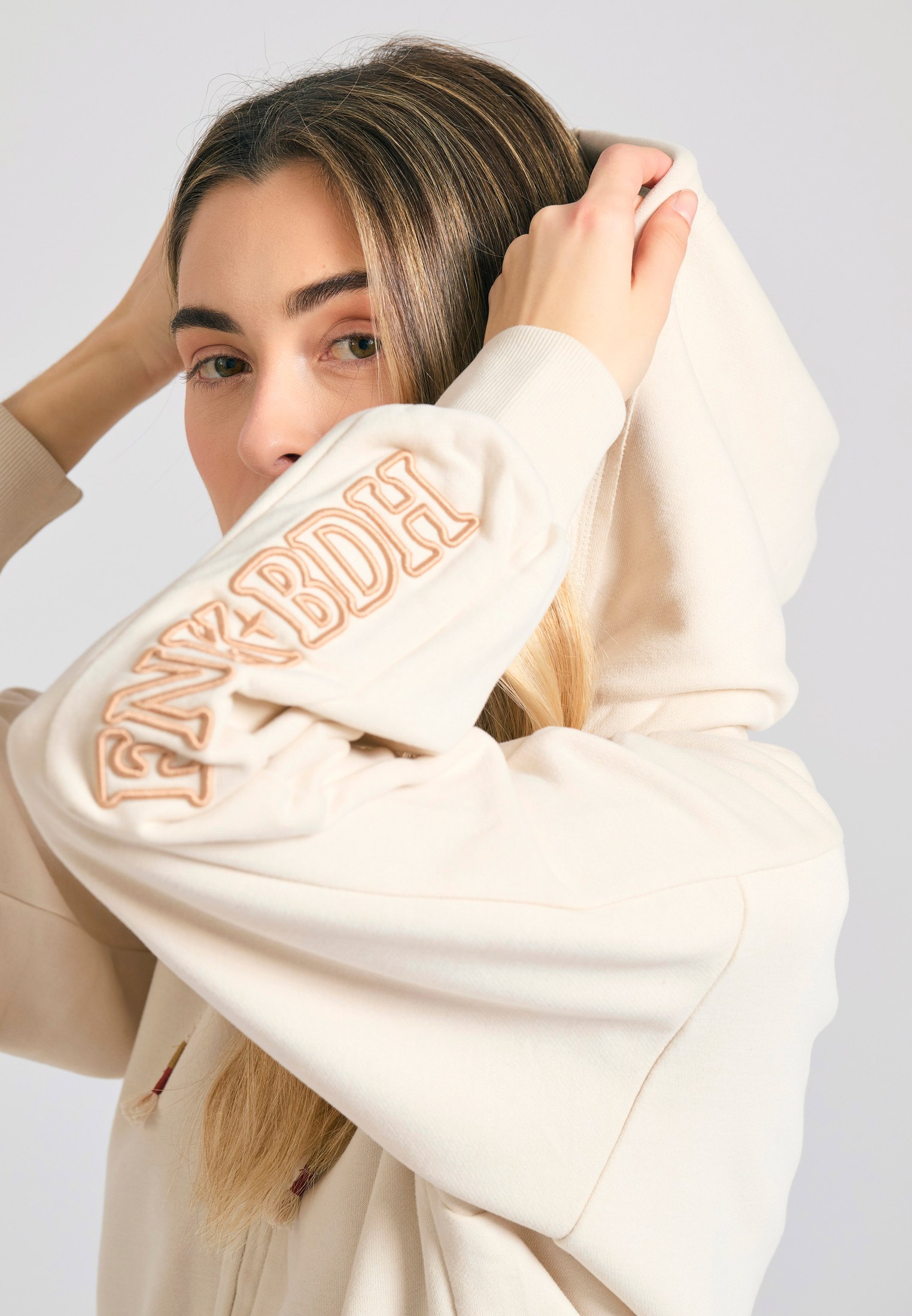 Women's Shorts Funky Buddha White