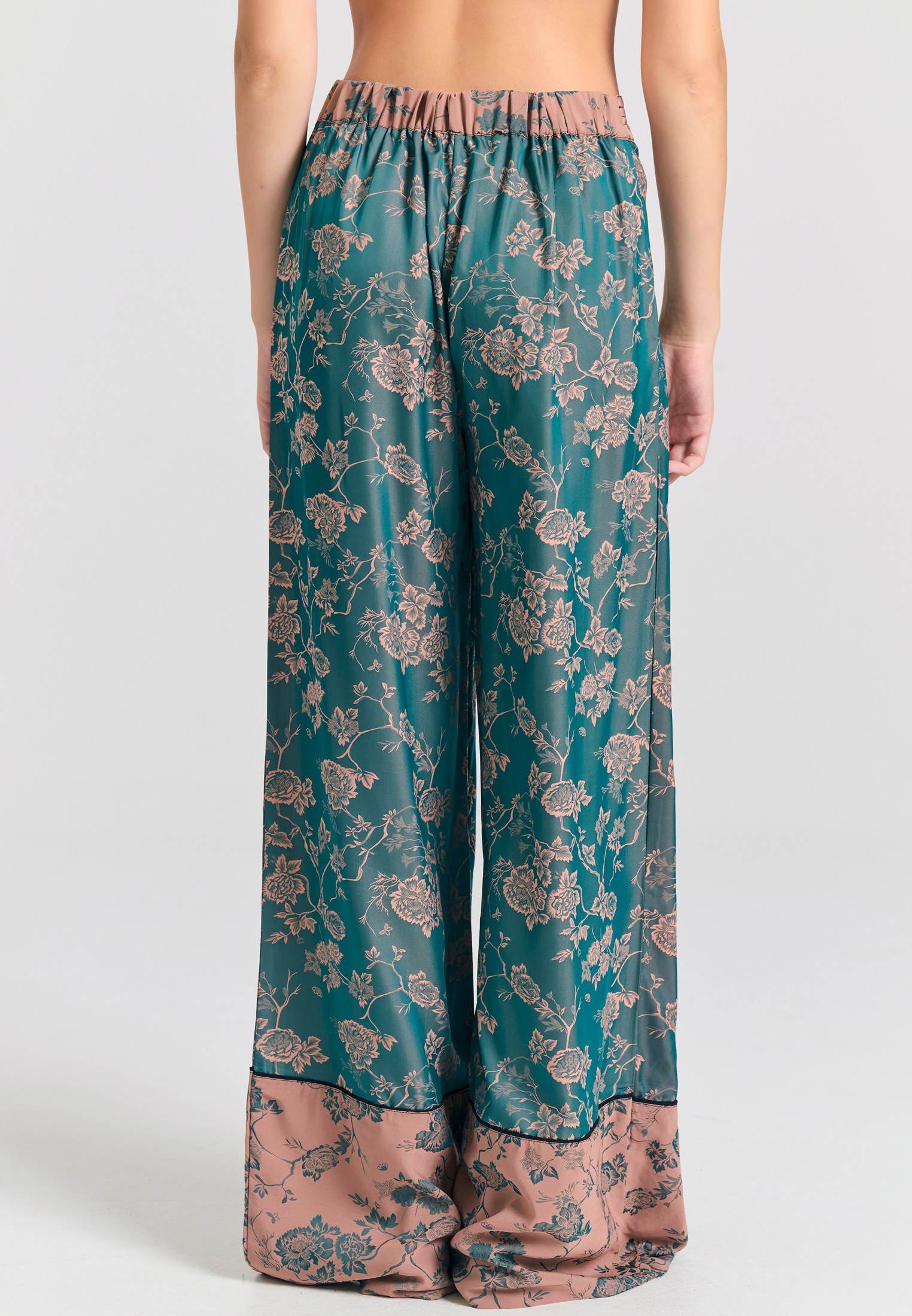 Women's Trousers Funky Buddha Blue