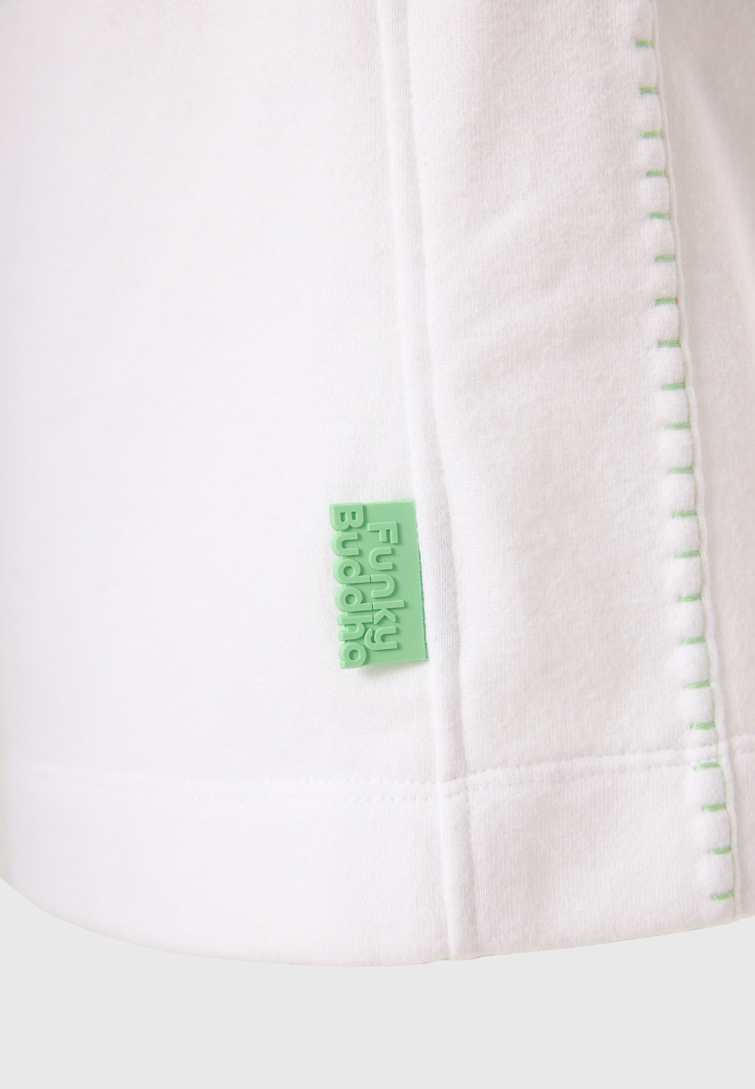 Women's Shorts Funky Buddha White