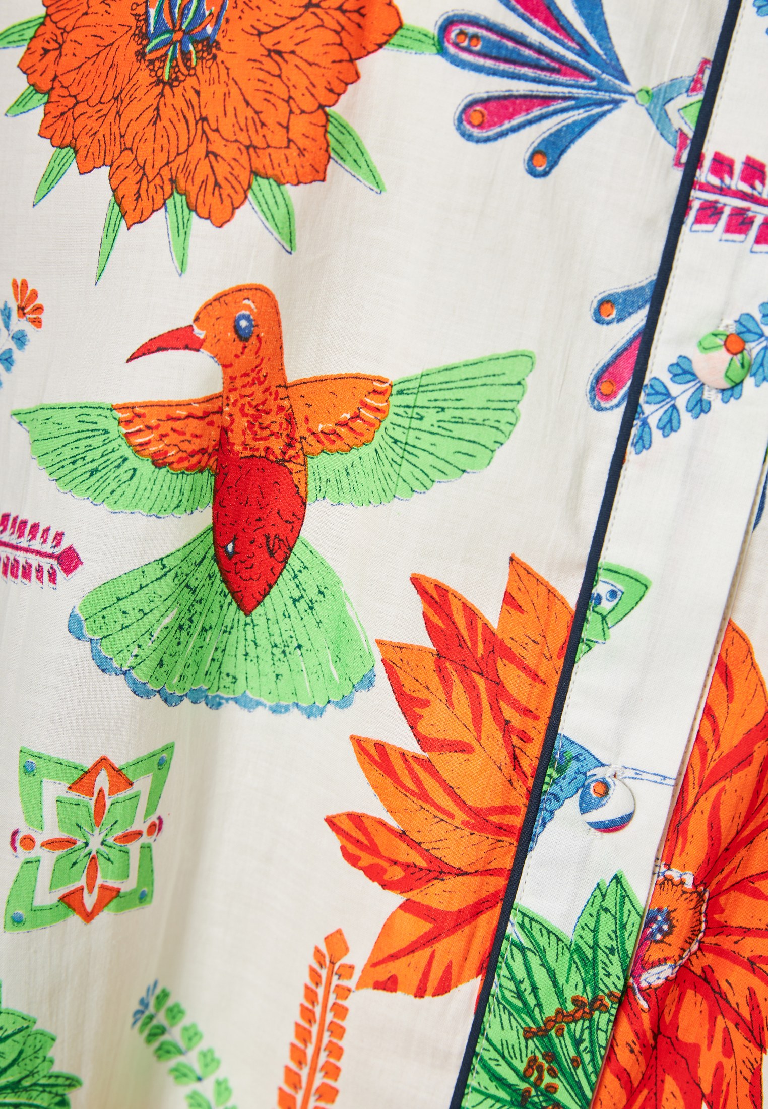 Women's Shirts Funky Buddha Multicolor