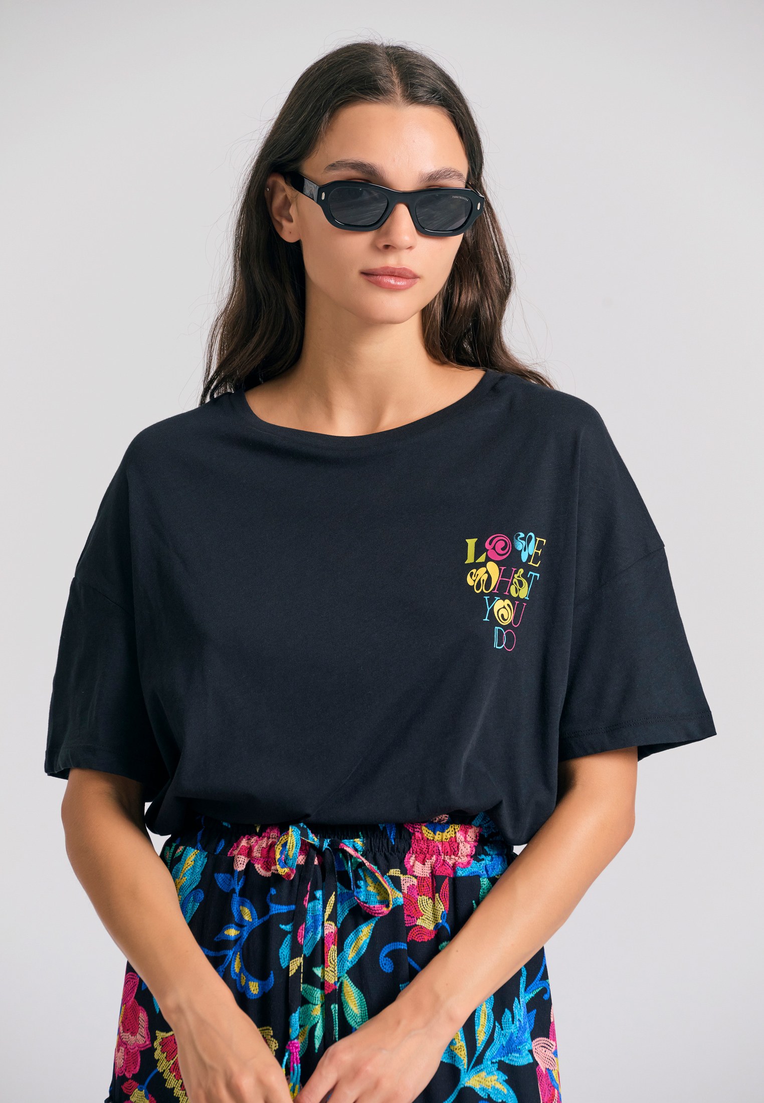 Women's Shirts Funky Buddha Black