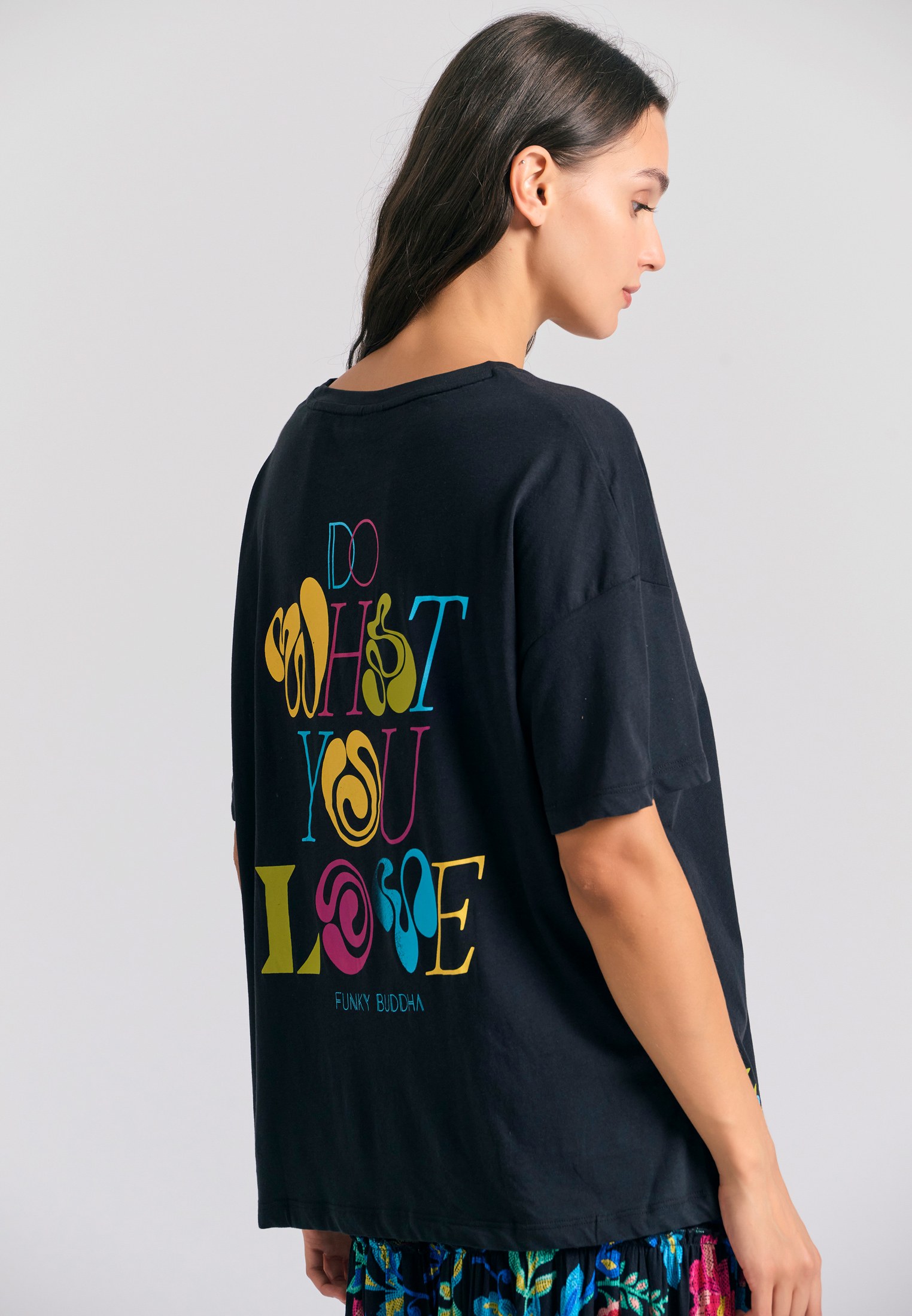 Women's Shirts Funky Buddha Black