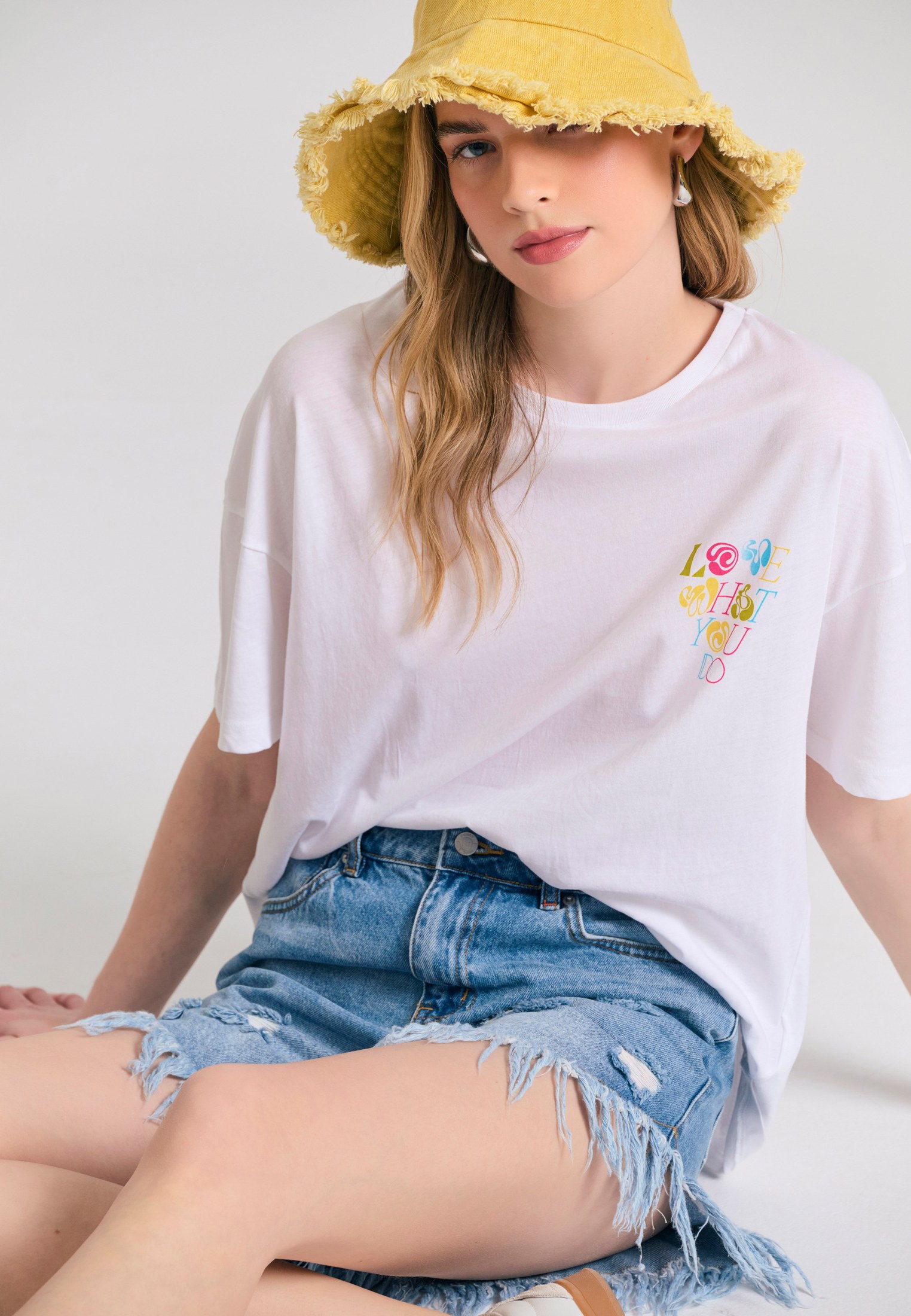 Women's Shirts Funky Buddha White