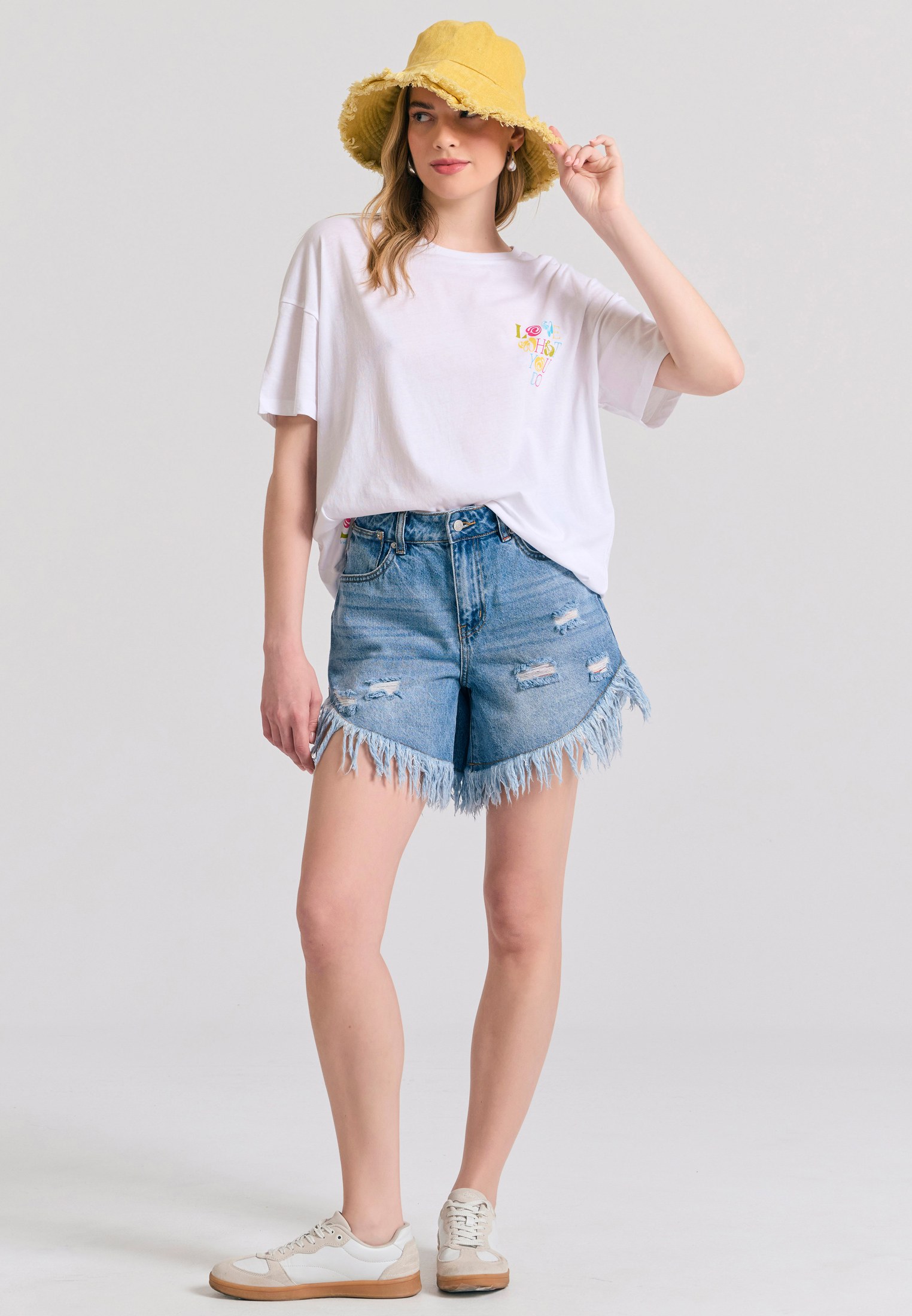 Women's Shirts Funky Buddha White