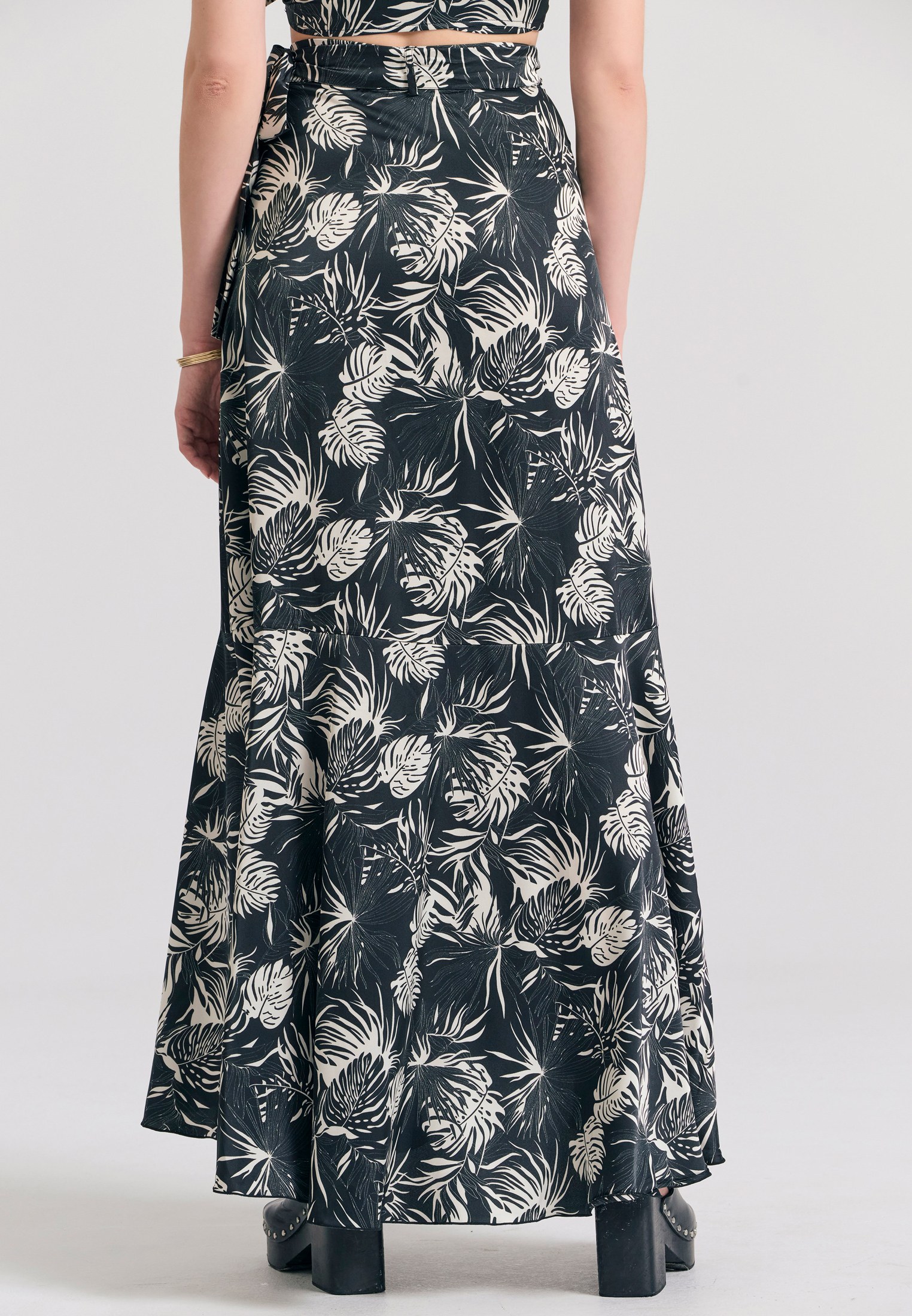 Women's Midi Skirts Funky Buddha Black