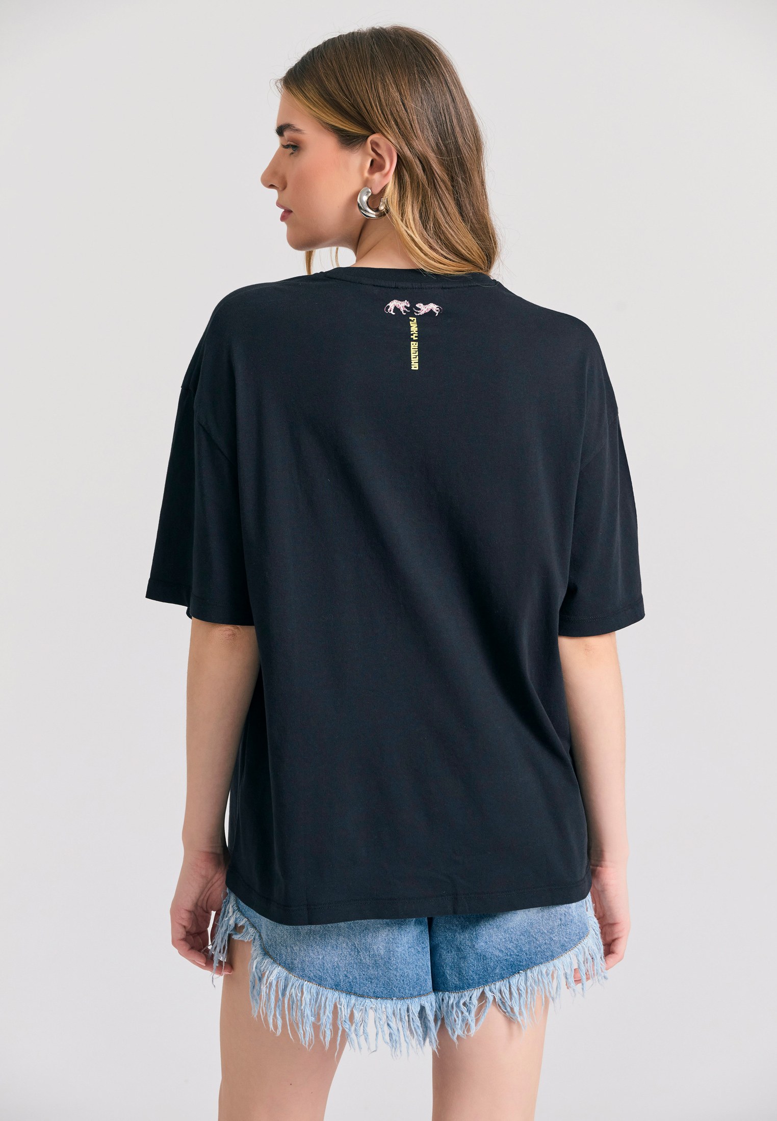 Women's Shirts Funky Buddha Black