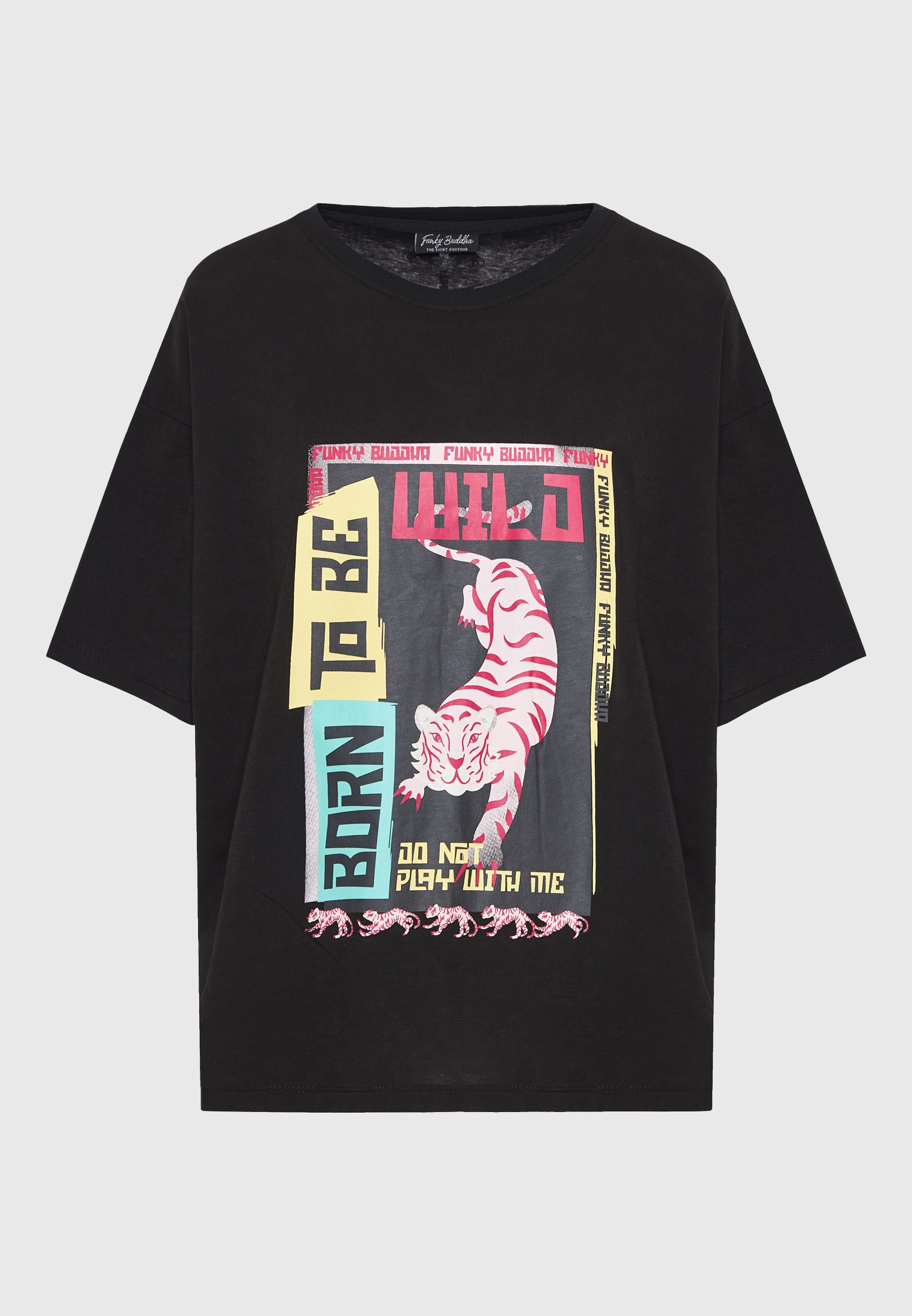 Women's Shirts Funky Buddha Black