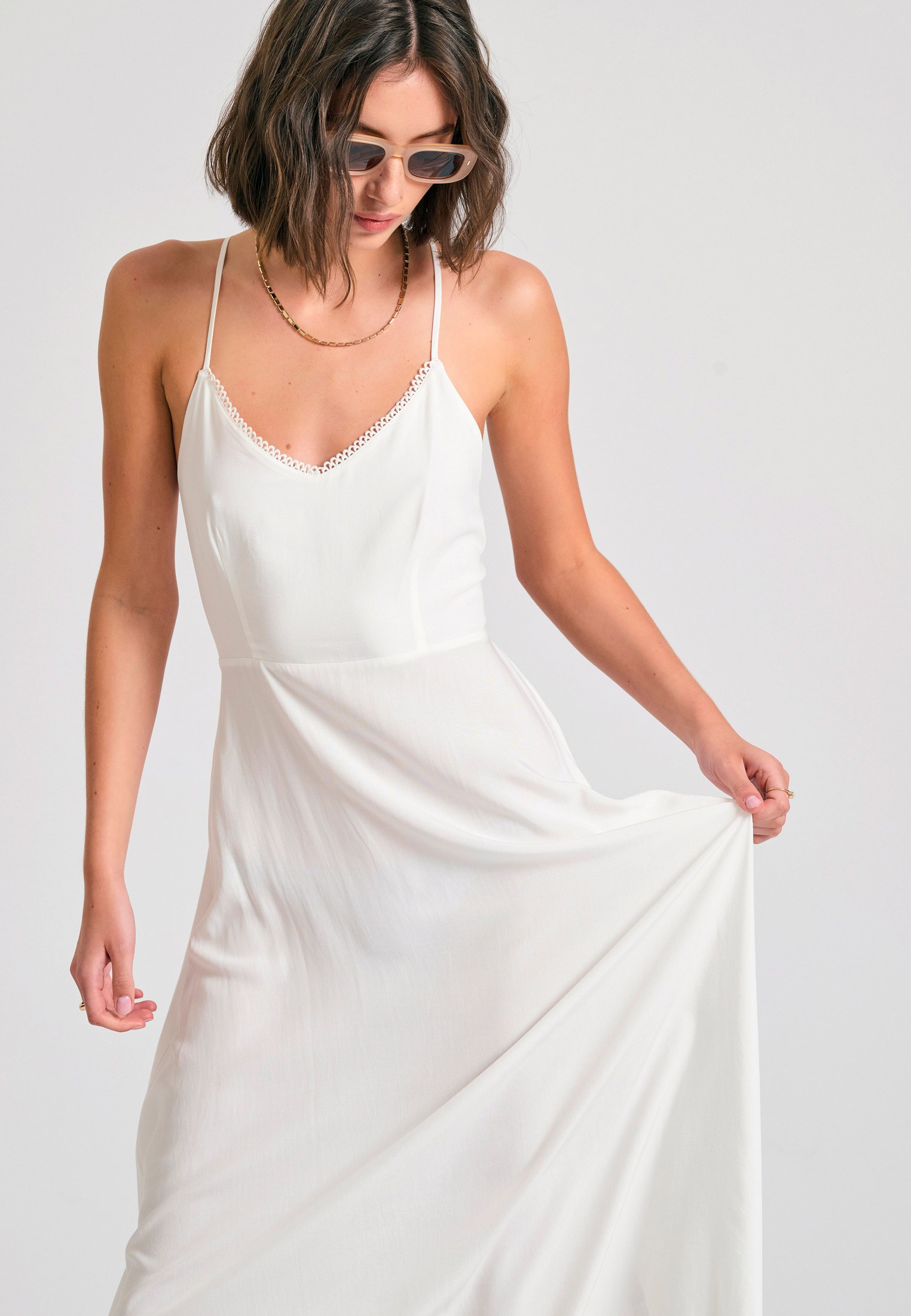 Women's Dresses Funky Buddha White