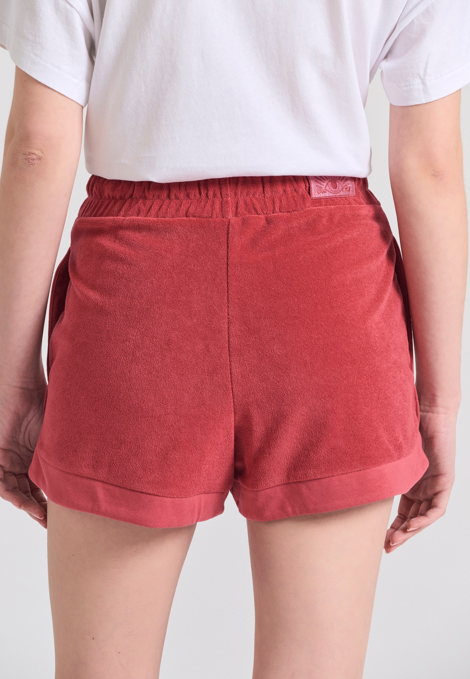 Women's Shorts Funky Buddha Red