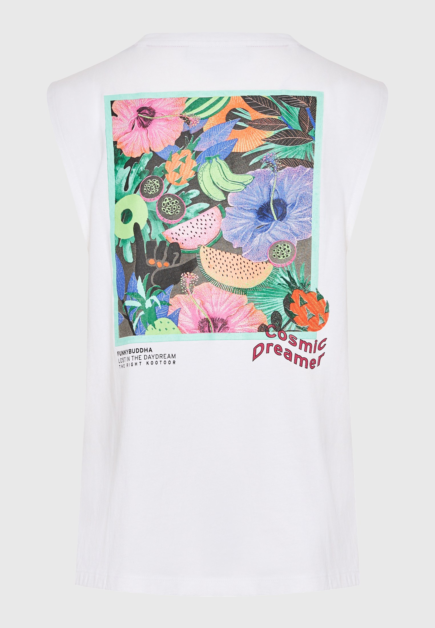 Women's Shirts Funky Buddha White