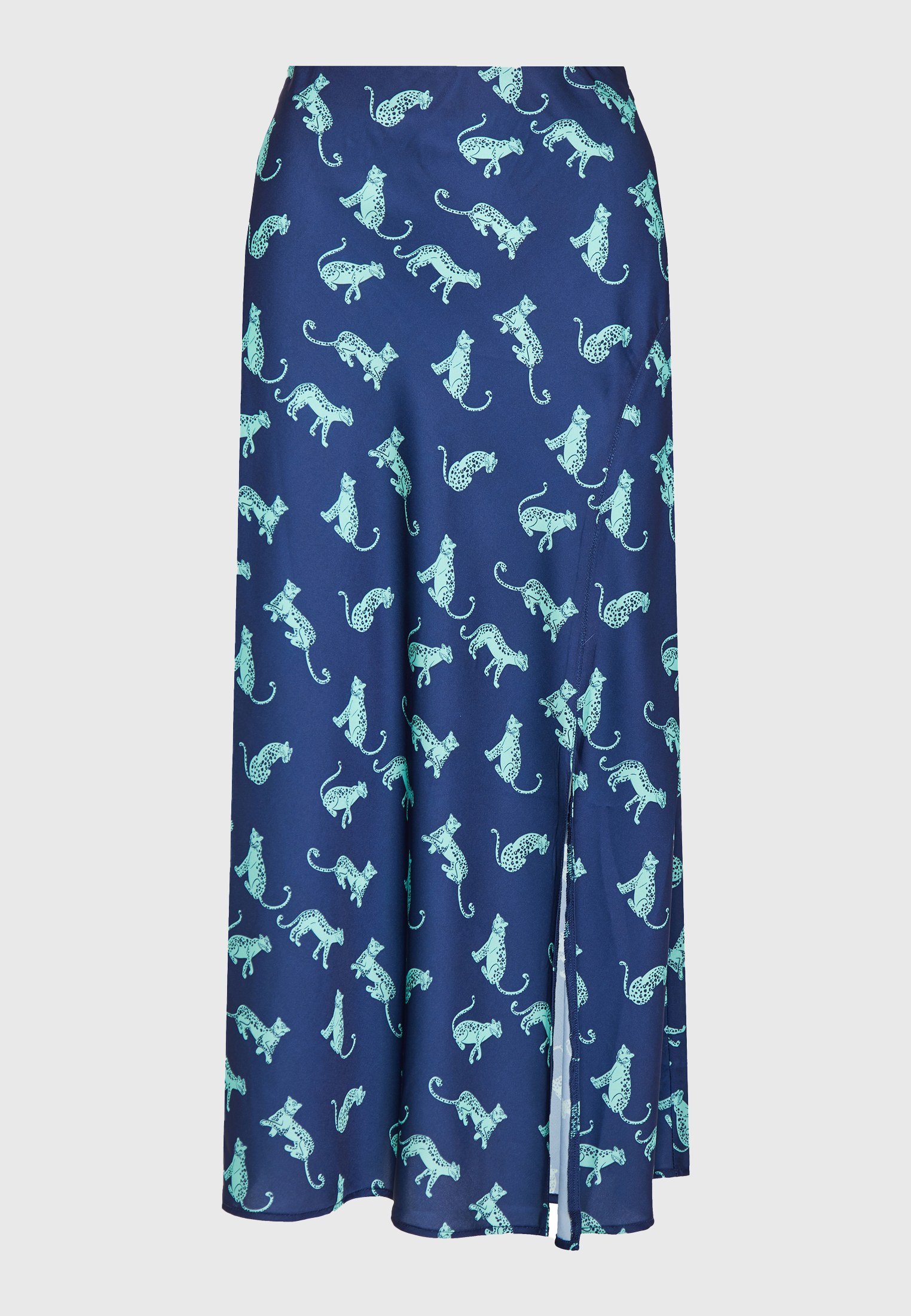 Women's Midi Skirts Funky Buddha Blue