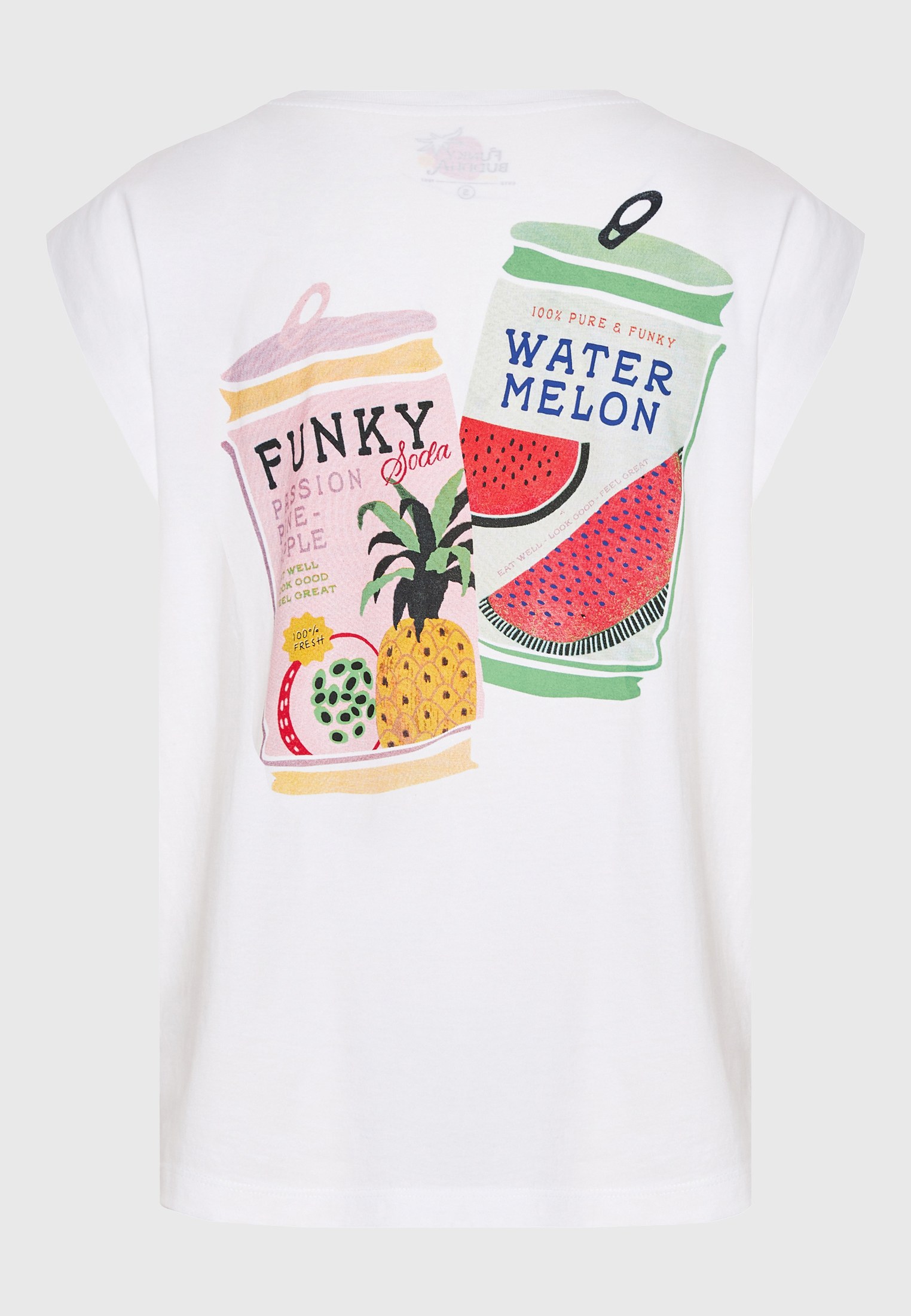 Women's T-Shirts Funky Buddha White