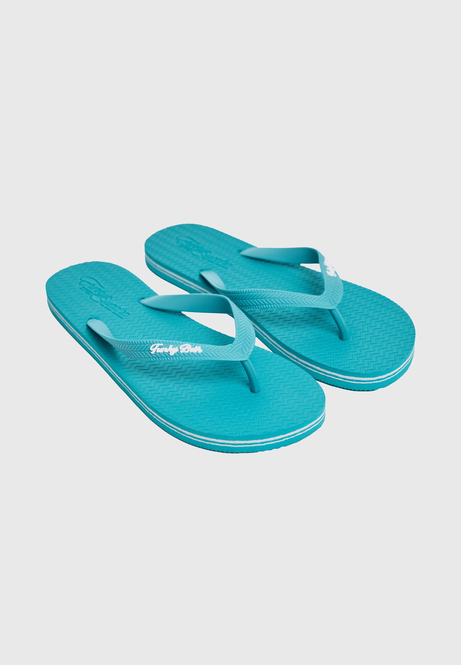 Women's Flip Flops Funky Buddha Green