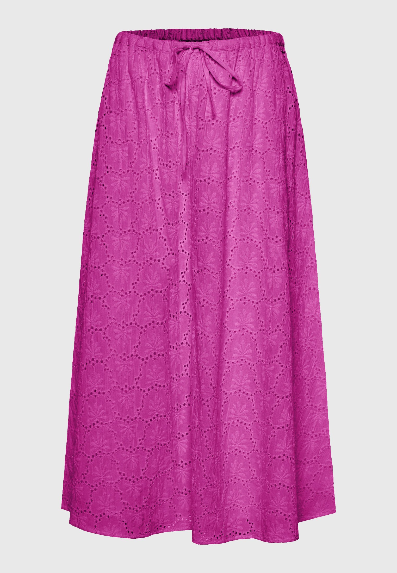 Women's Midi Skirts Funky Buddha White