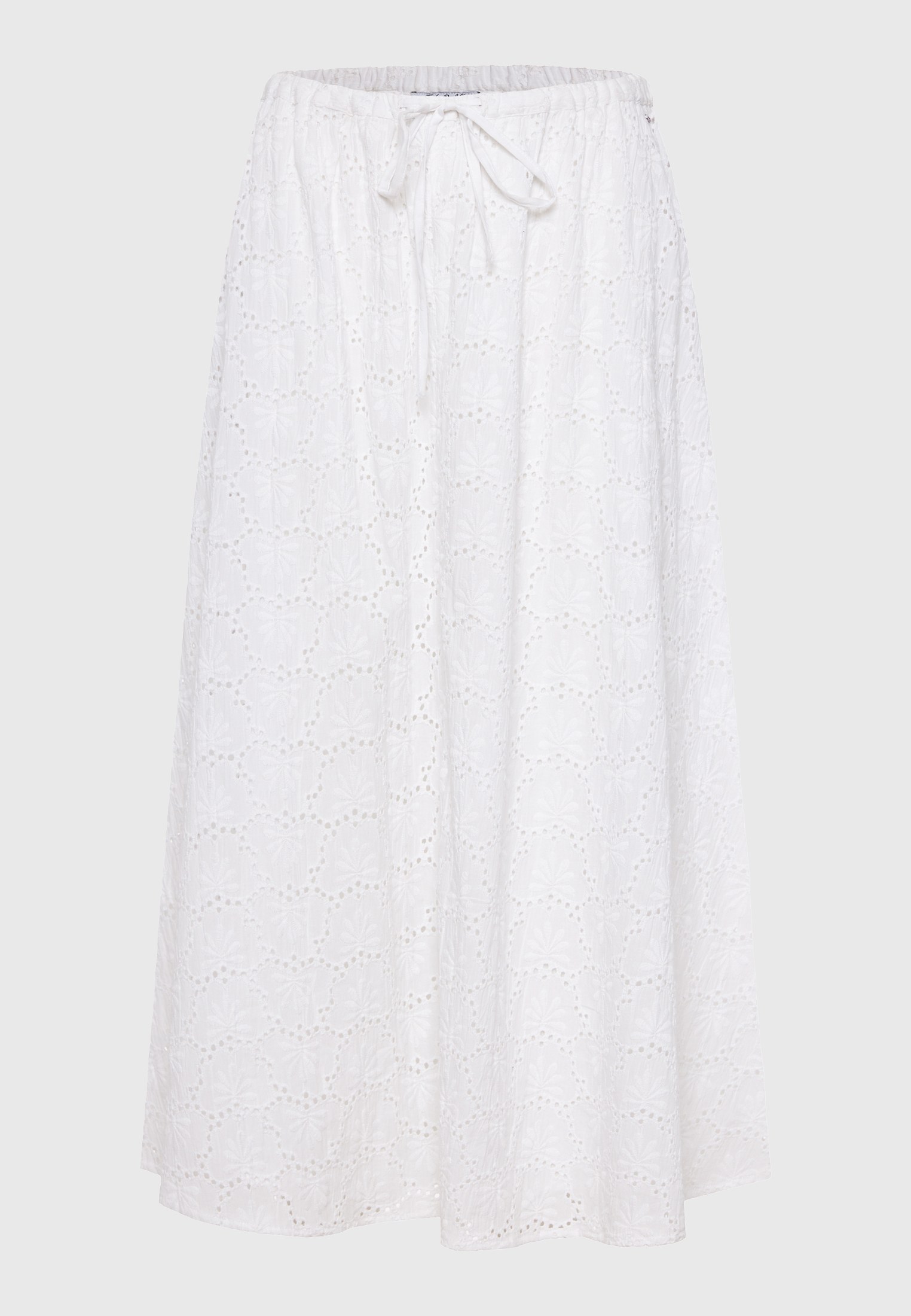 Women's Midi Skirts Funky Buddha White