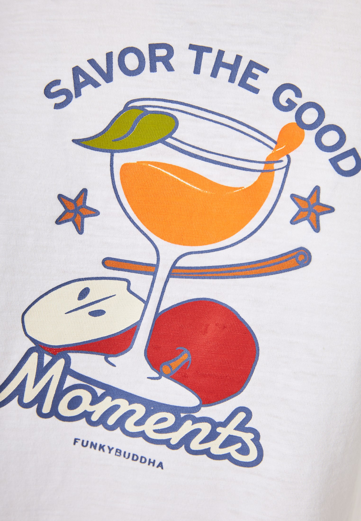 Women's Shirts Funky Buddha White