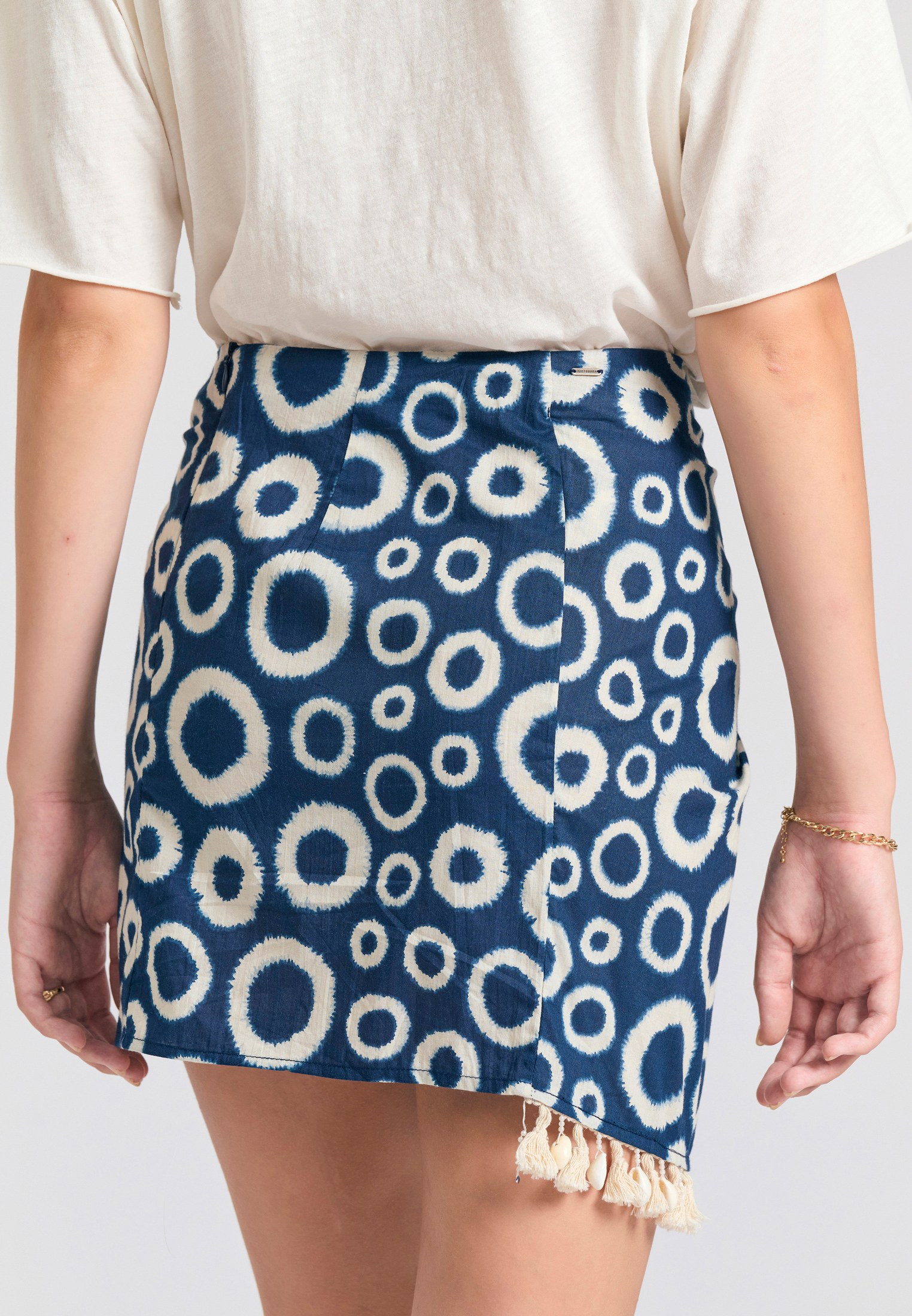 Women's Mini Skirts Funky Buddha Blue