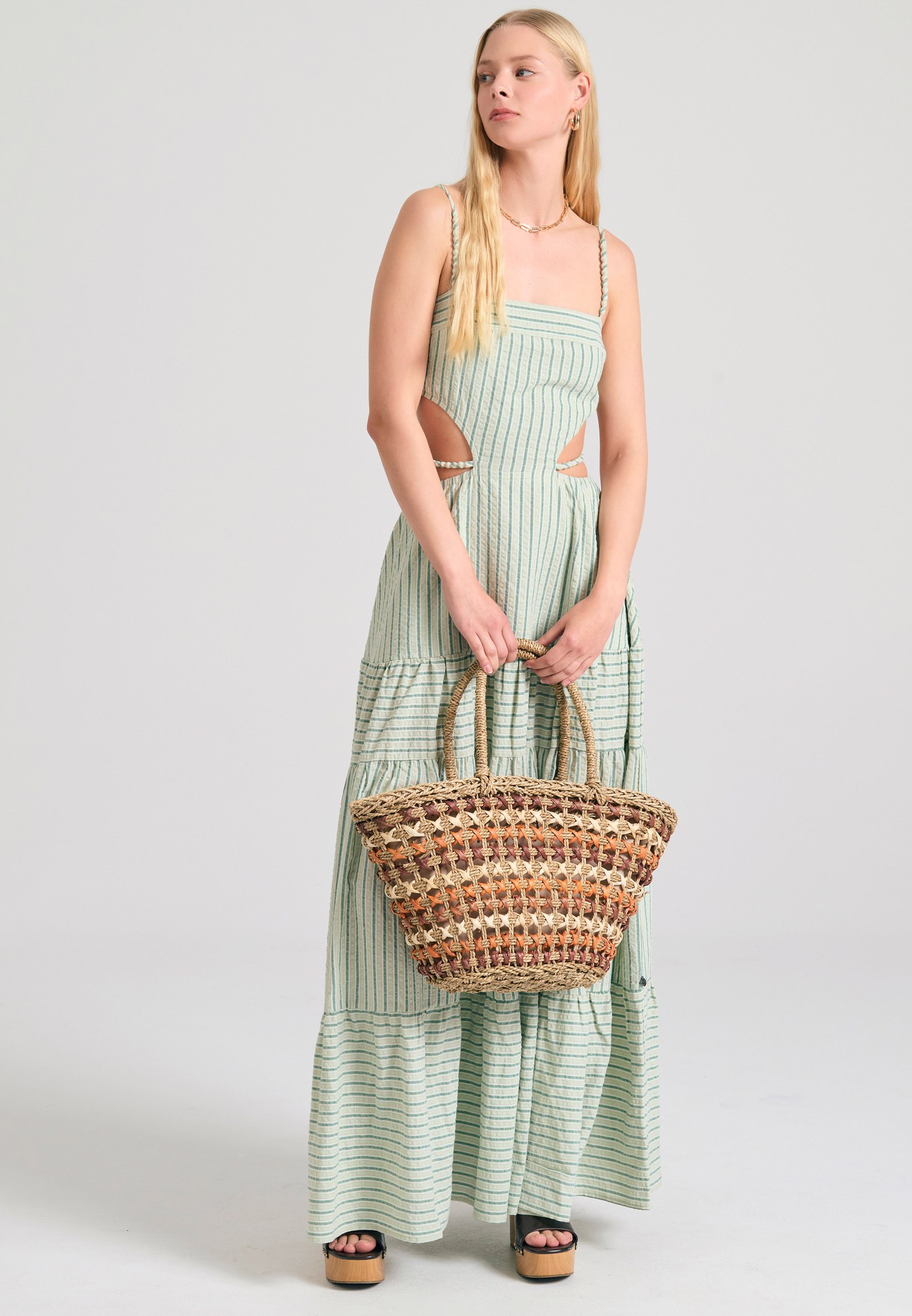 Women's Dresses Funky Buddha Green