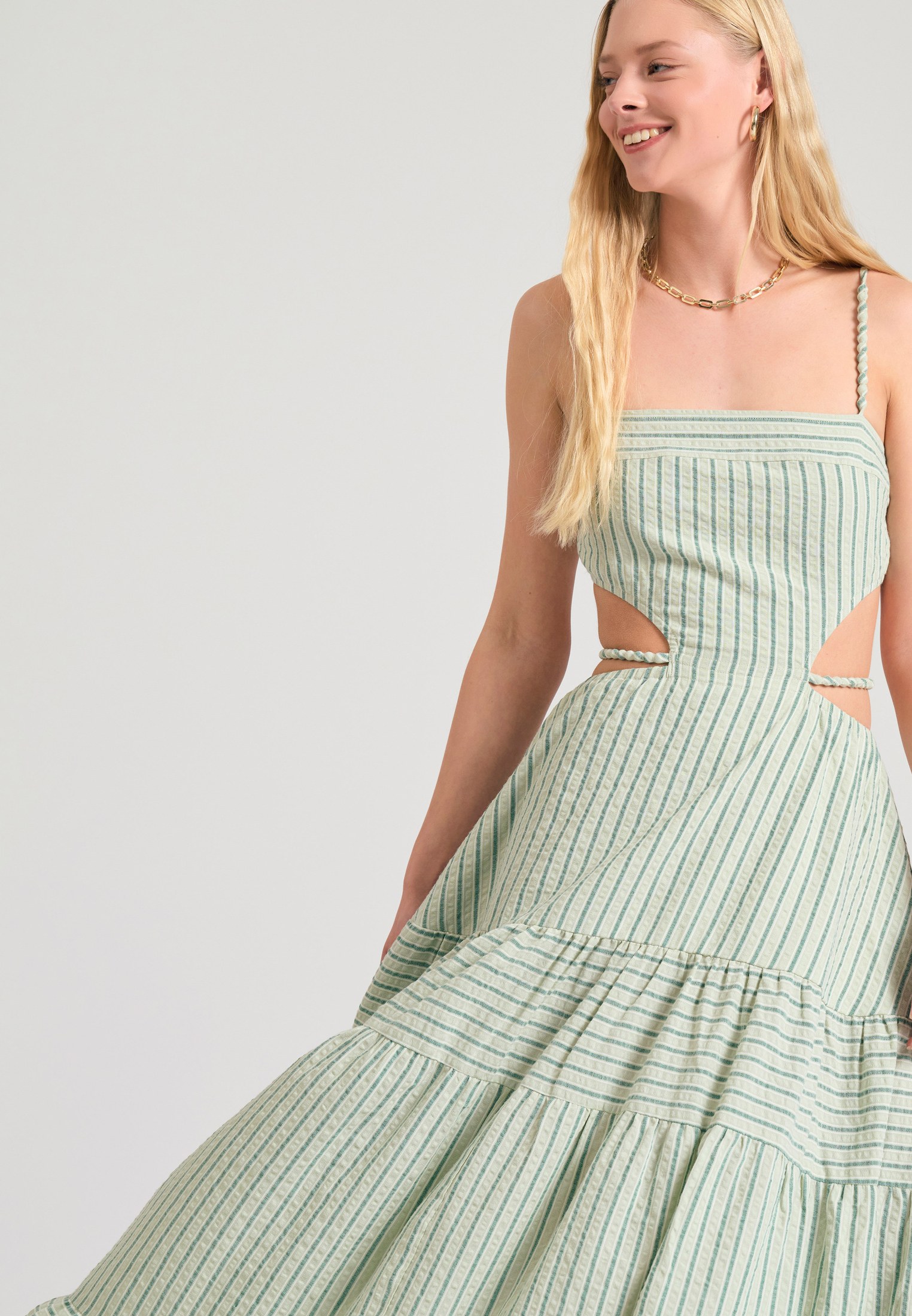 Women's Dresses Funky Buddha Green