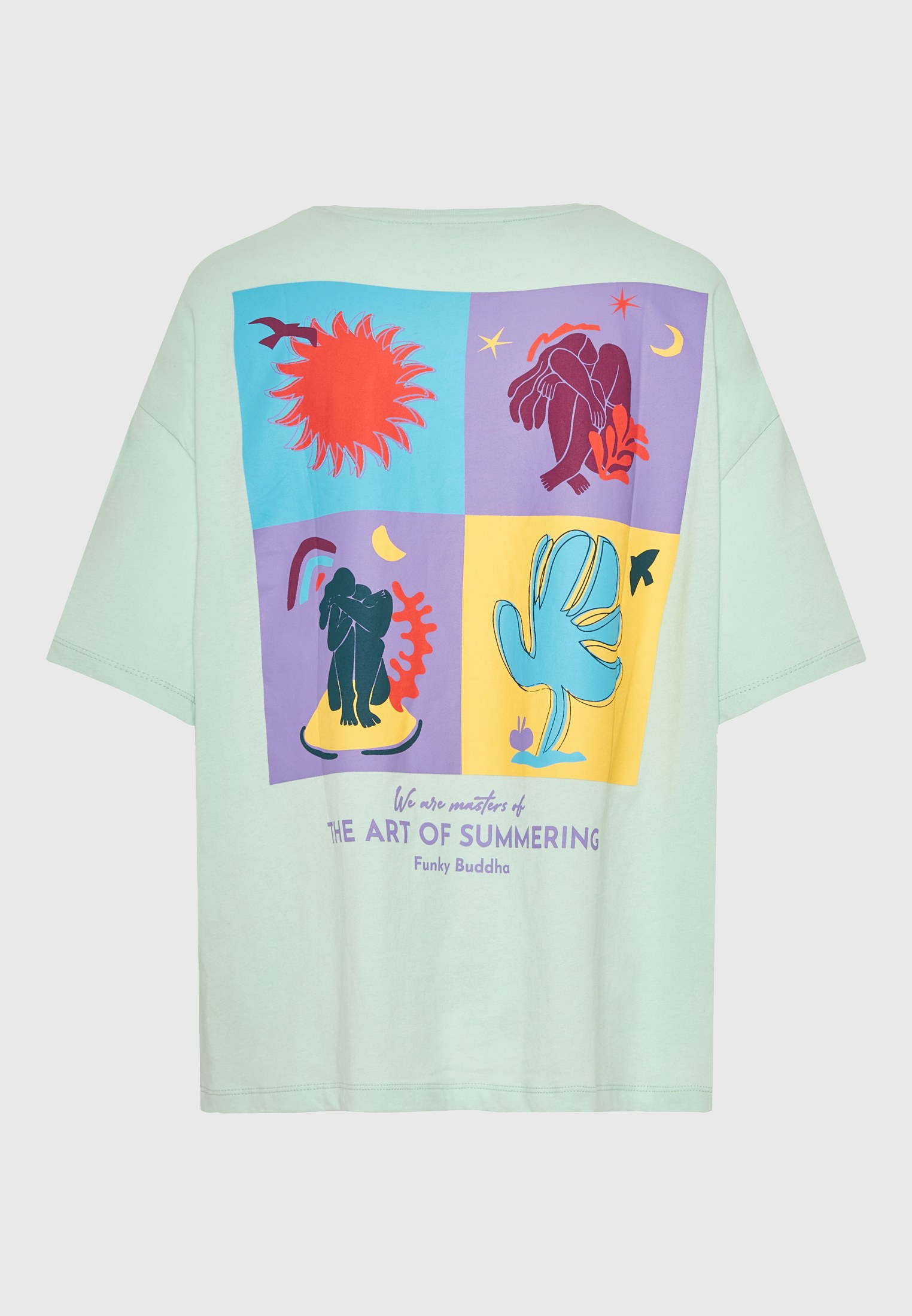 Women's Shirts Funky Buddha Green