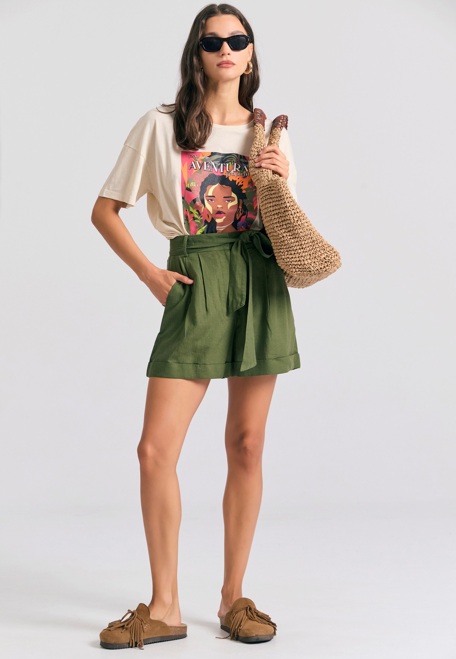 Women's Shirts Funky Buddha White