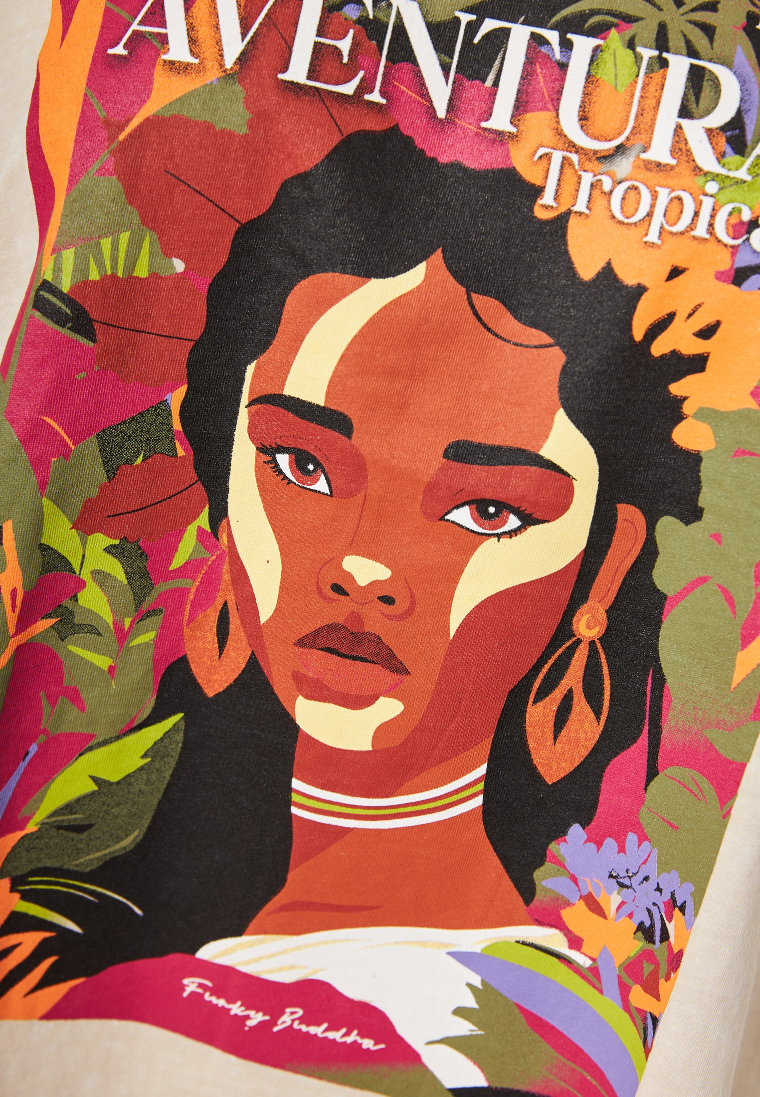 Women's Shirts Funky Buddha White