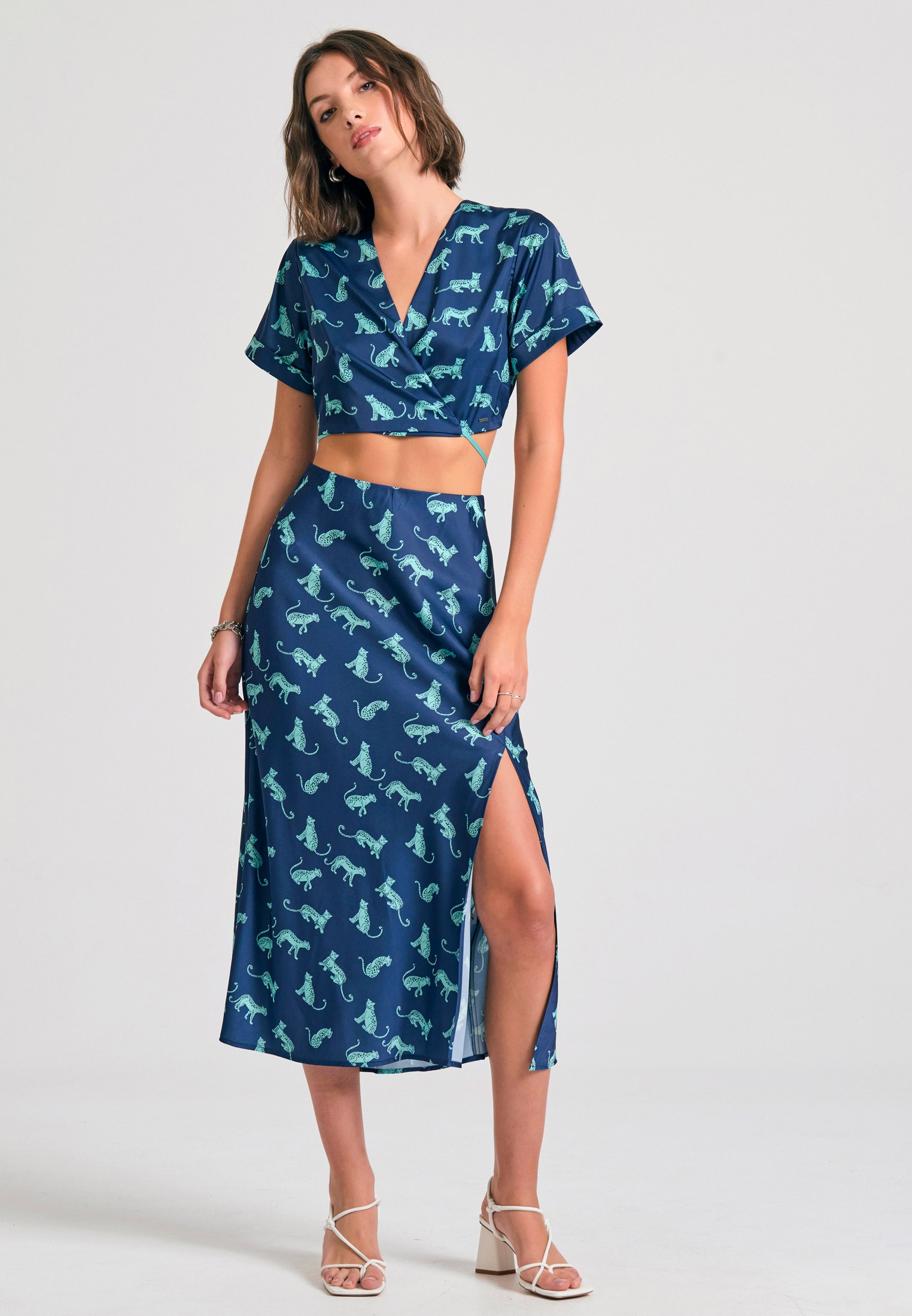 Women's Blouses Funky Buddha Blue