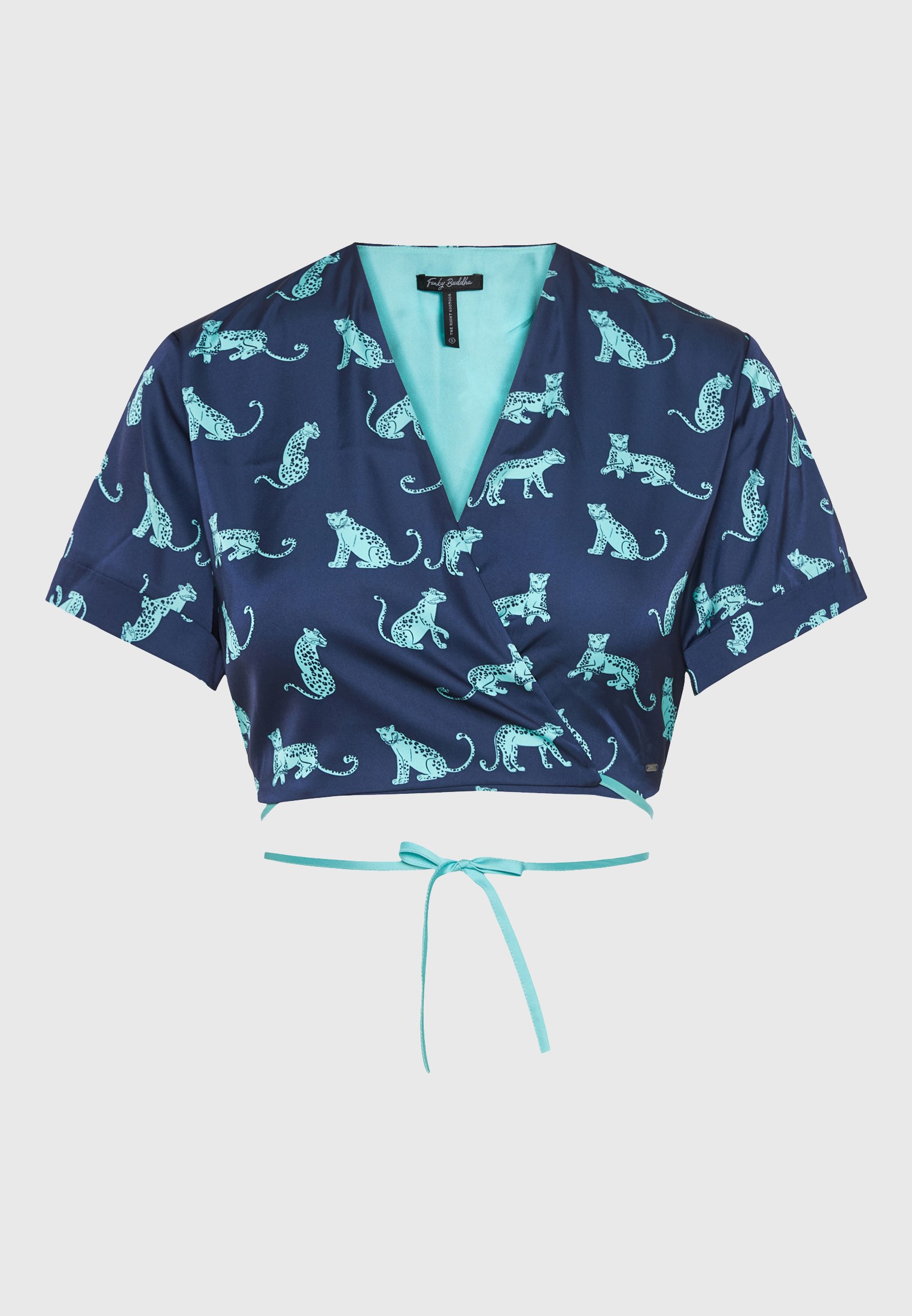 Women's Blouses Funky Buddha Blue