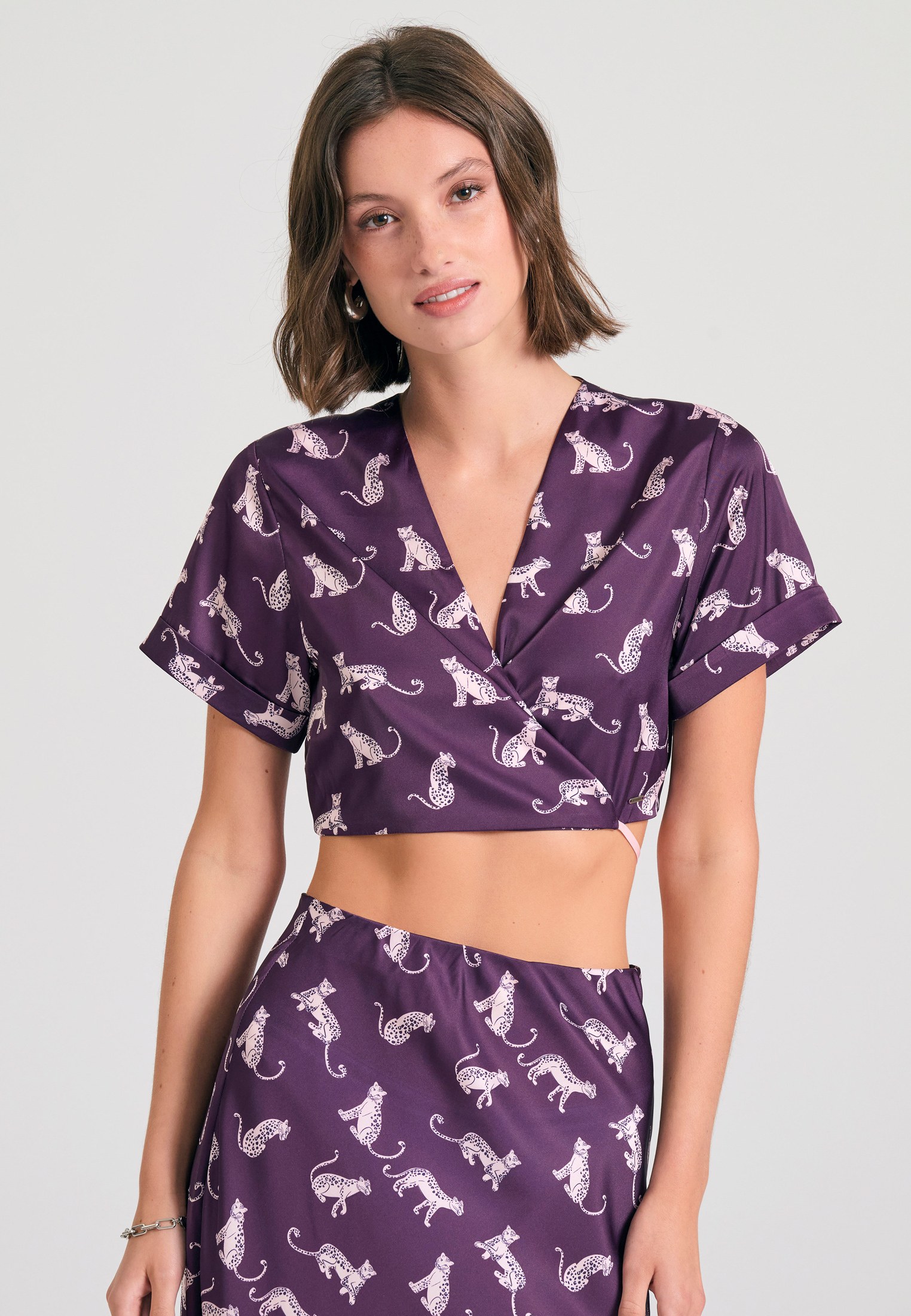 Women's Blouses Funky Buddha Purple