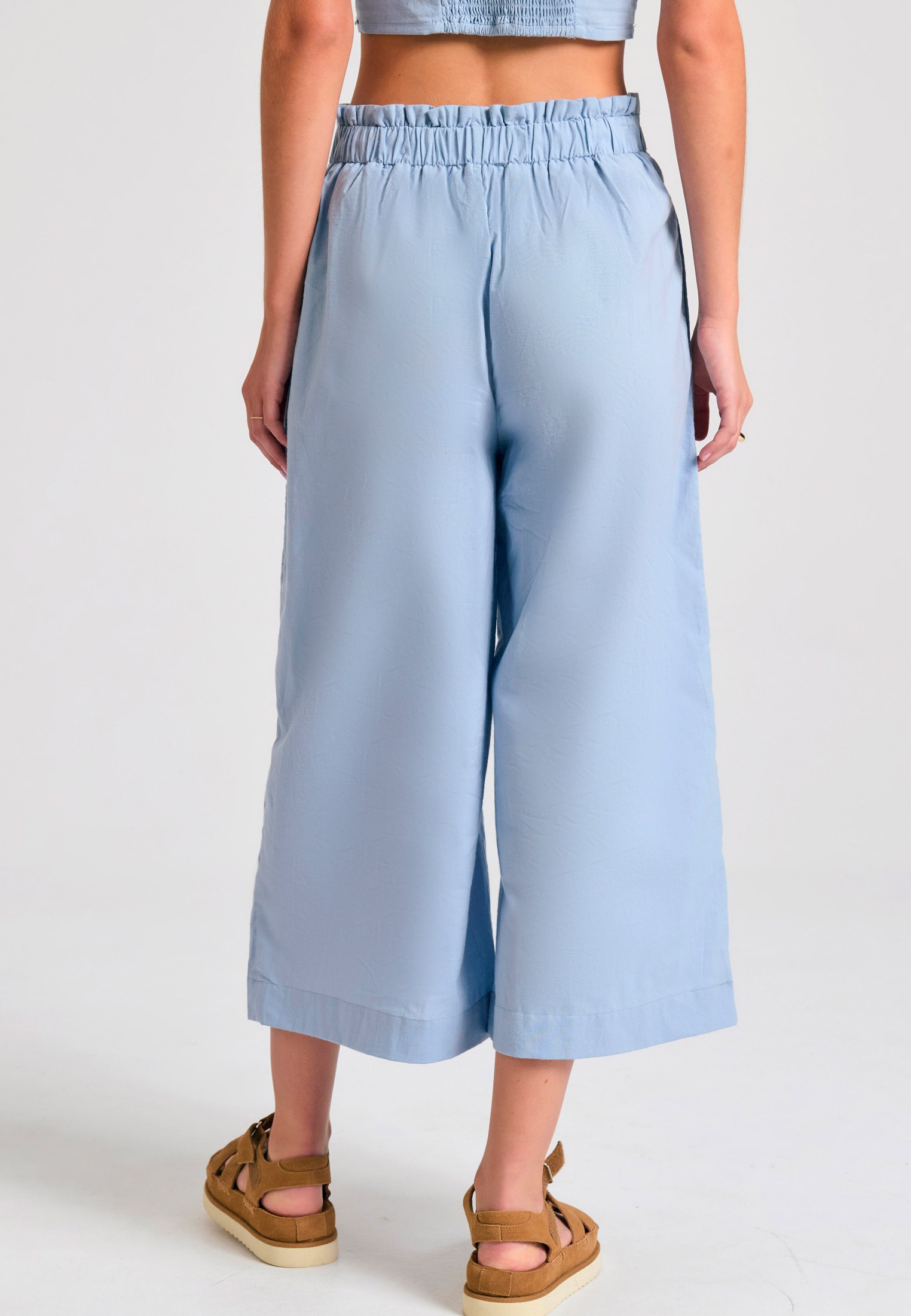 Women's Trousers Funky Buddha Blue
