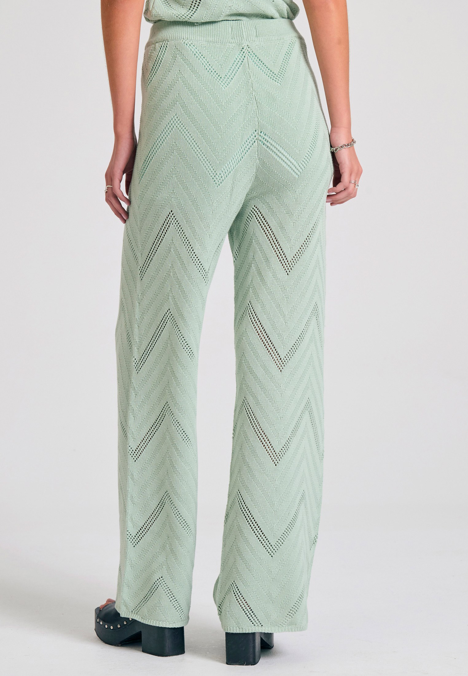 Women's Trousers Funky Buddha Green