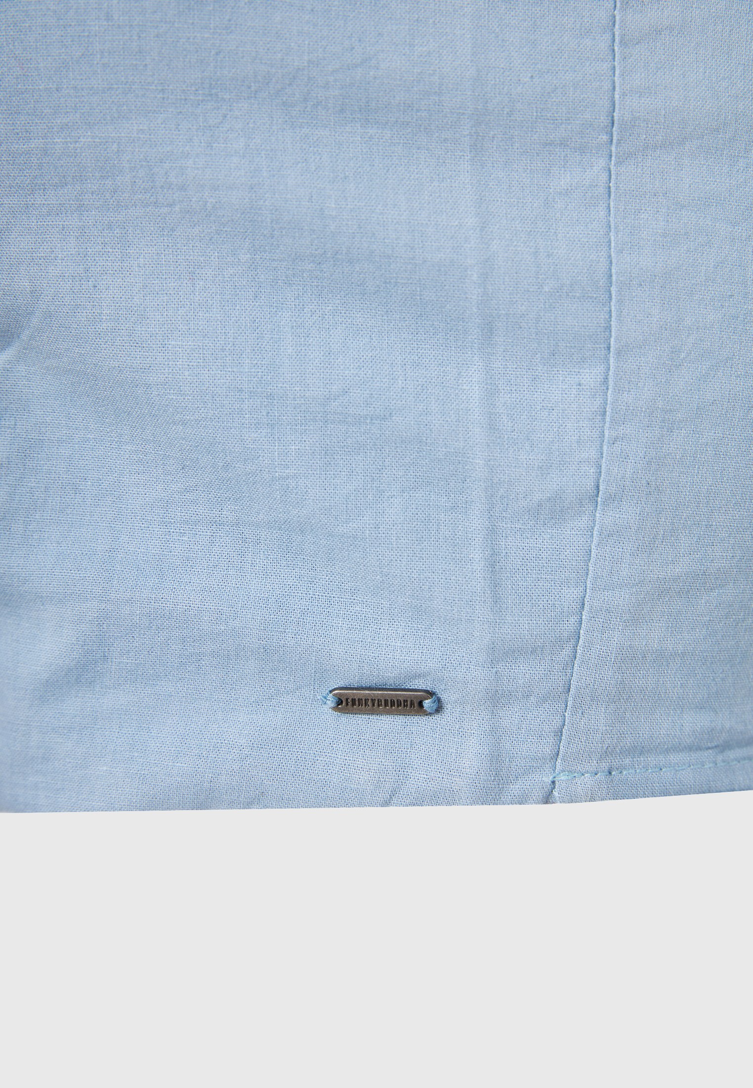 Μονόχρωμο βαμβακερό cropped top