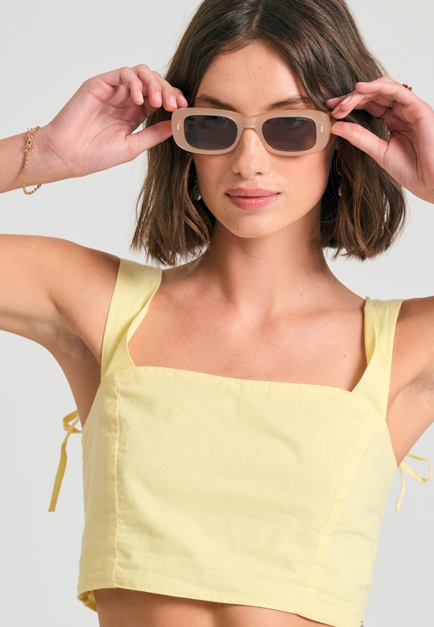 Women's Blouses Funky Buddha Yellow