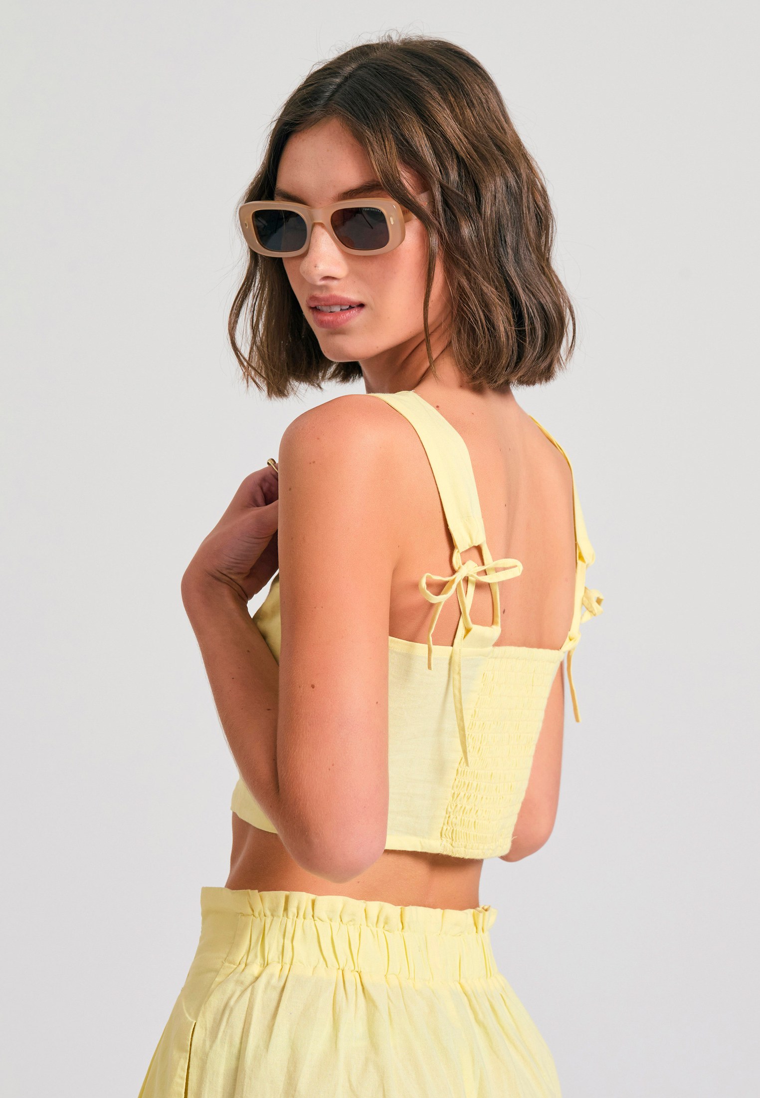 Women's Blouses Funky Buddha Yellow