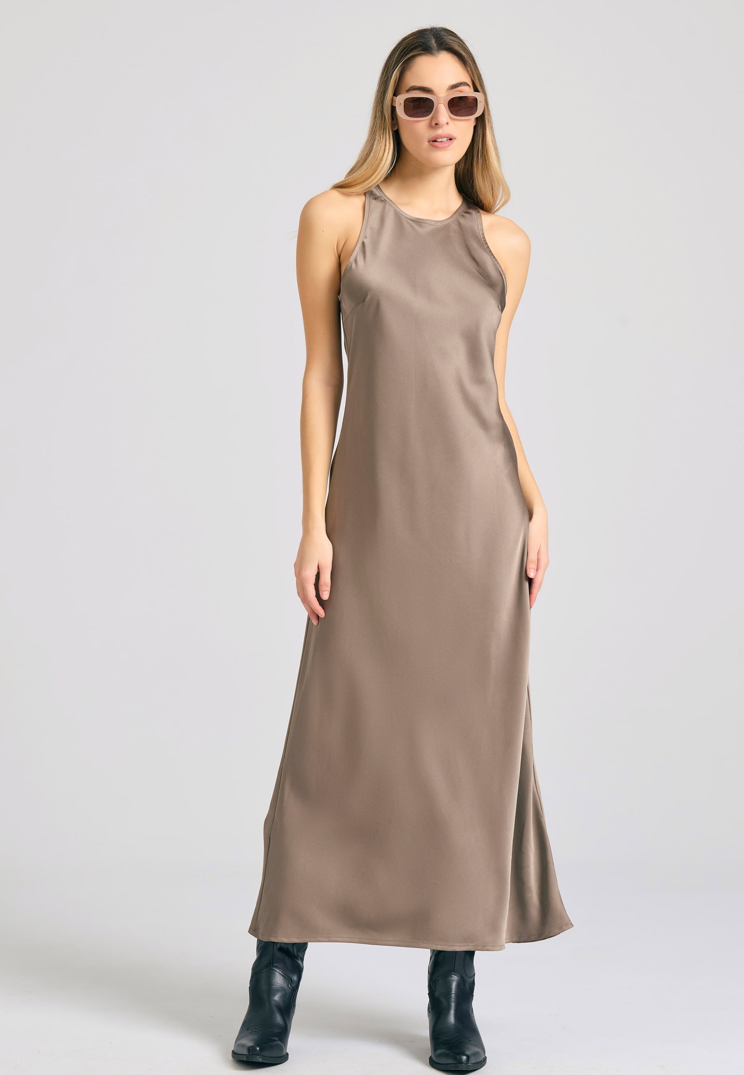 Women's Dresses Funky Buddha Beige