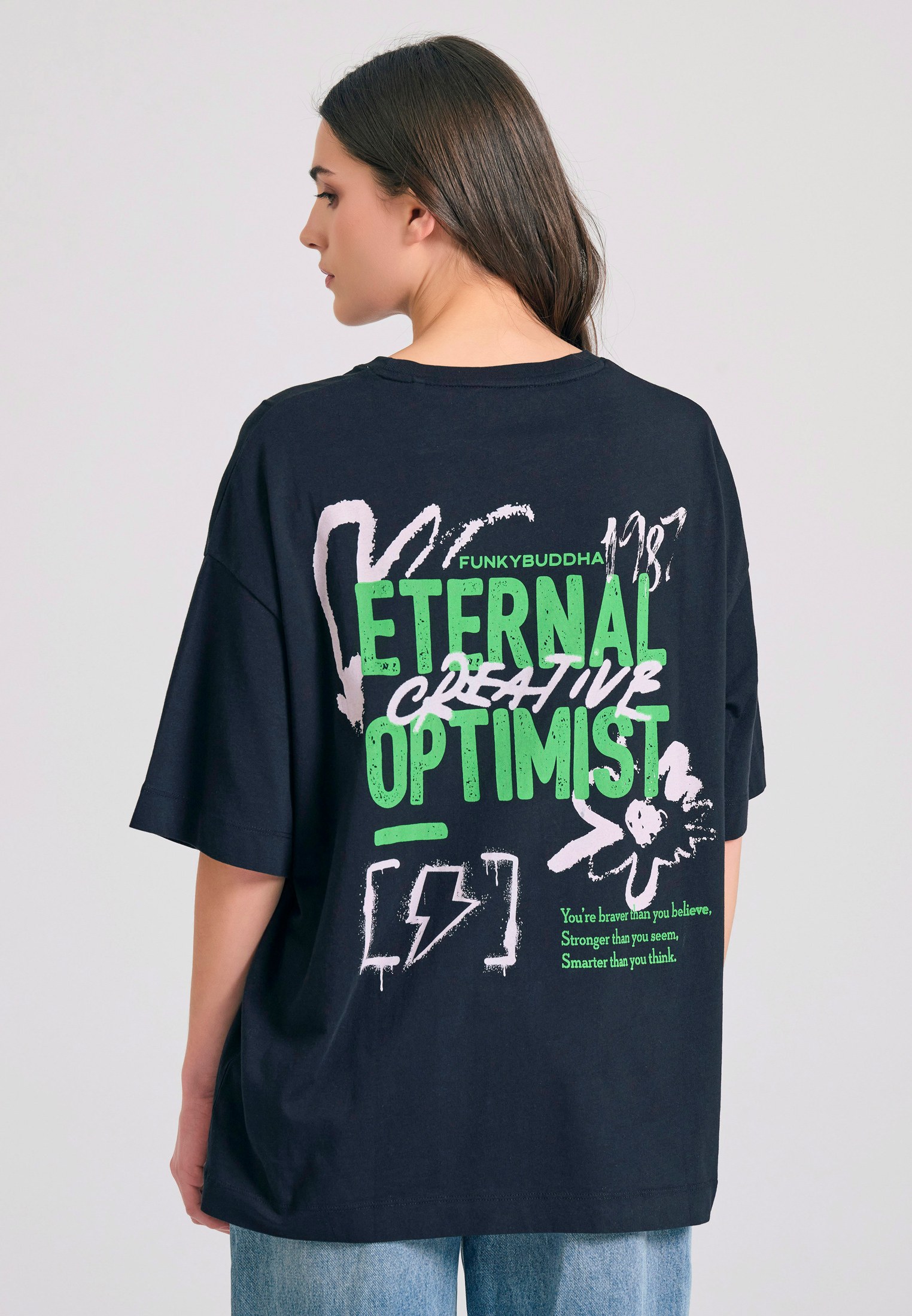 Women's Shirts Funky Buddha Black