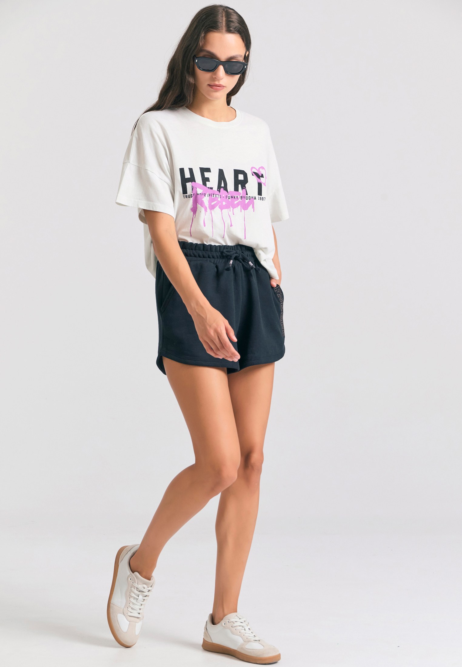 Women's Shirts Funky Buddha Beige