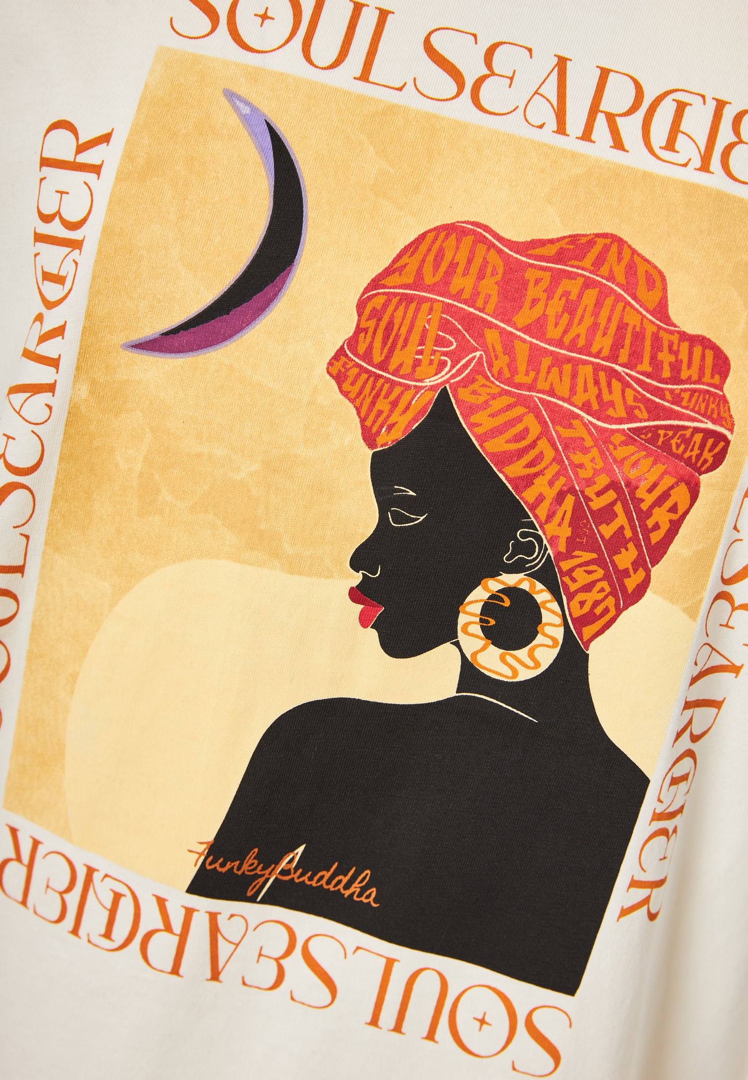 Women's T-Shirts Funky Buddha White