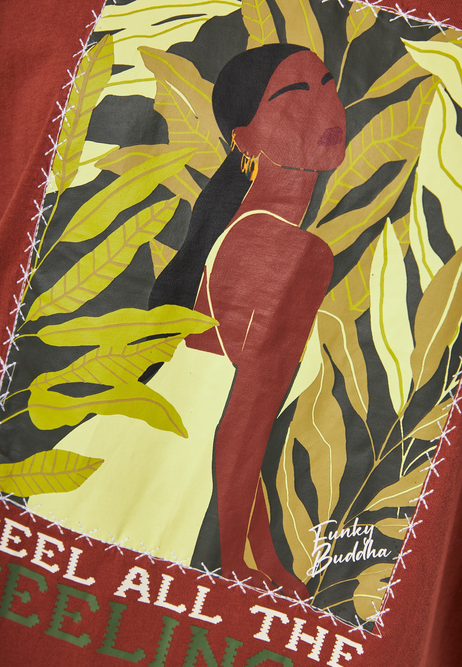 Women's Shirts Funky Buddha Brown