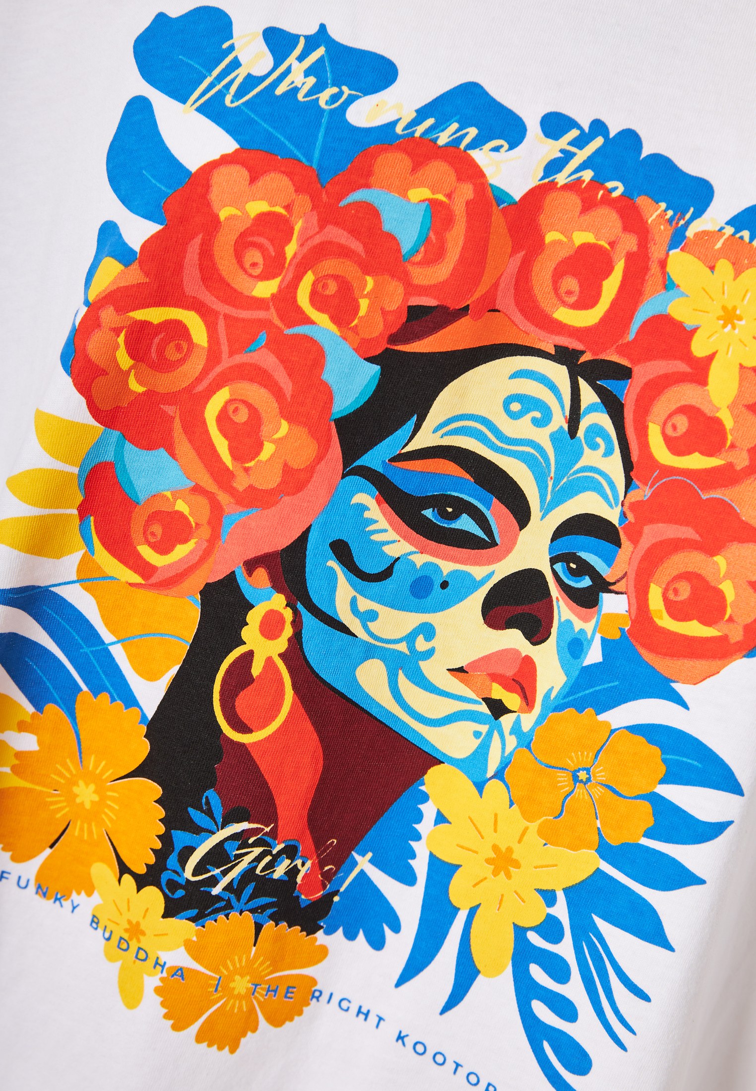 Women's Shirts Funky Buddha White