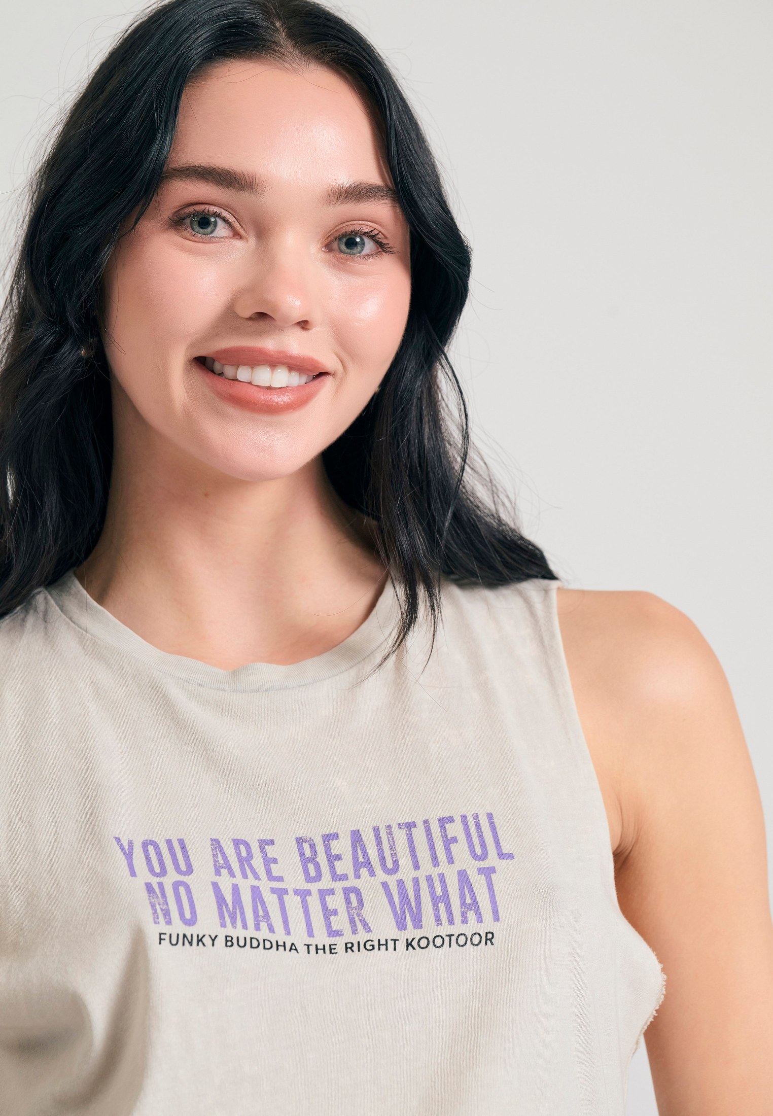 Women's Tops Funky Buddha Beige