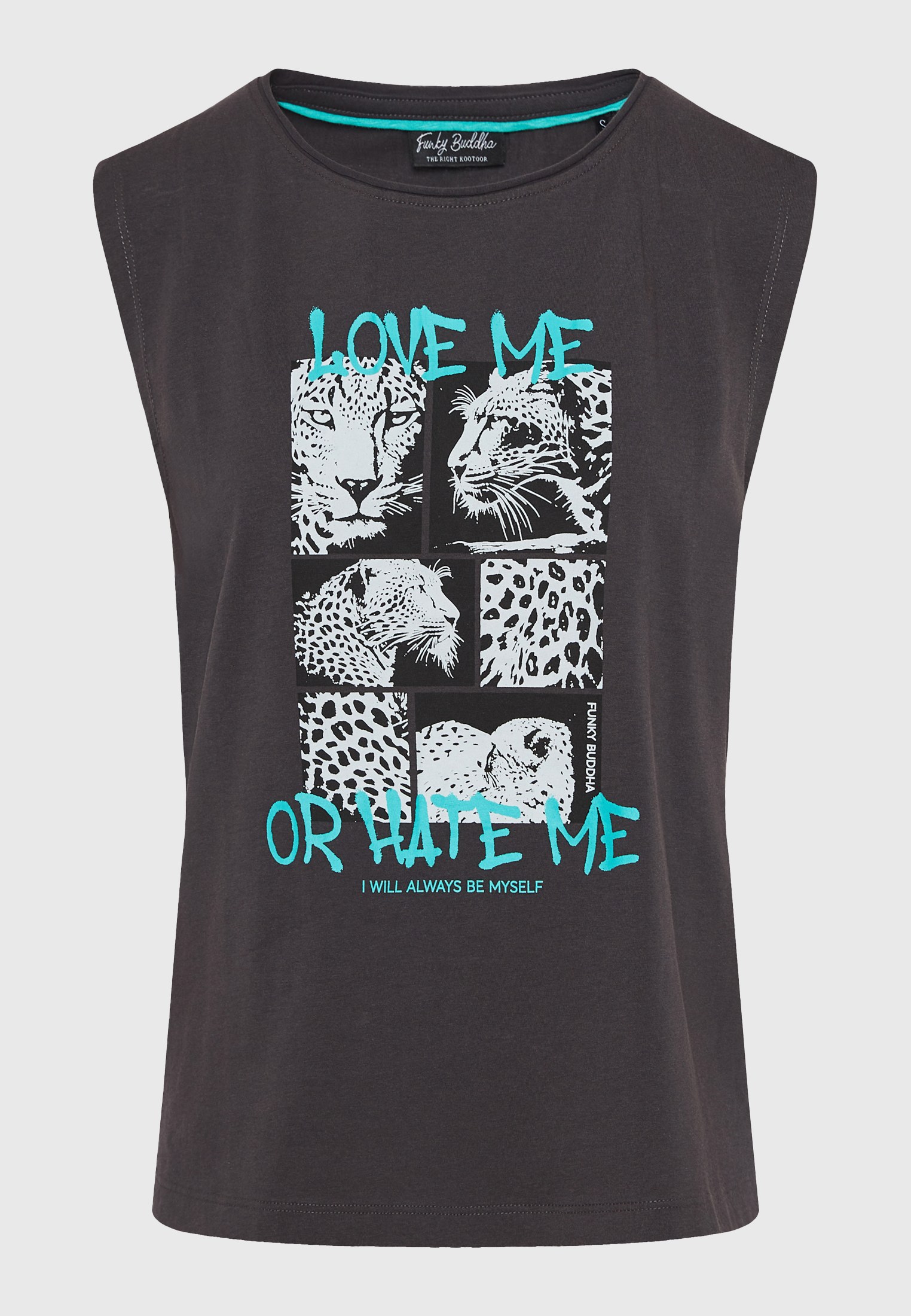 Women's Shirts Funky Buddha Gray