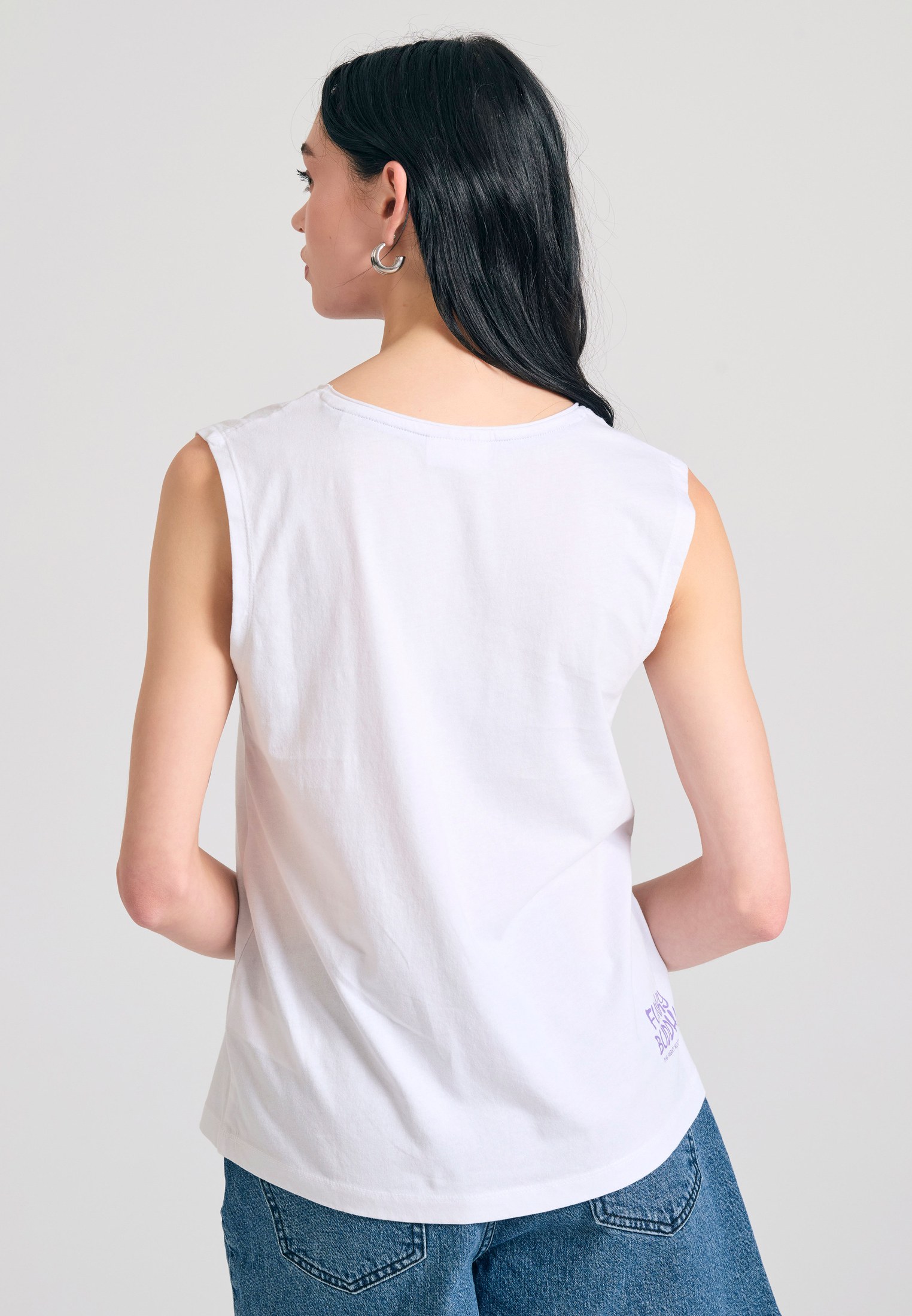 Women's Shirts Funky Buddha White