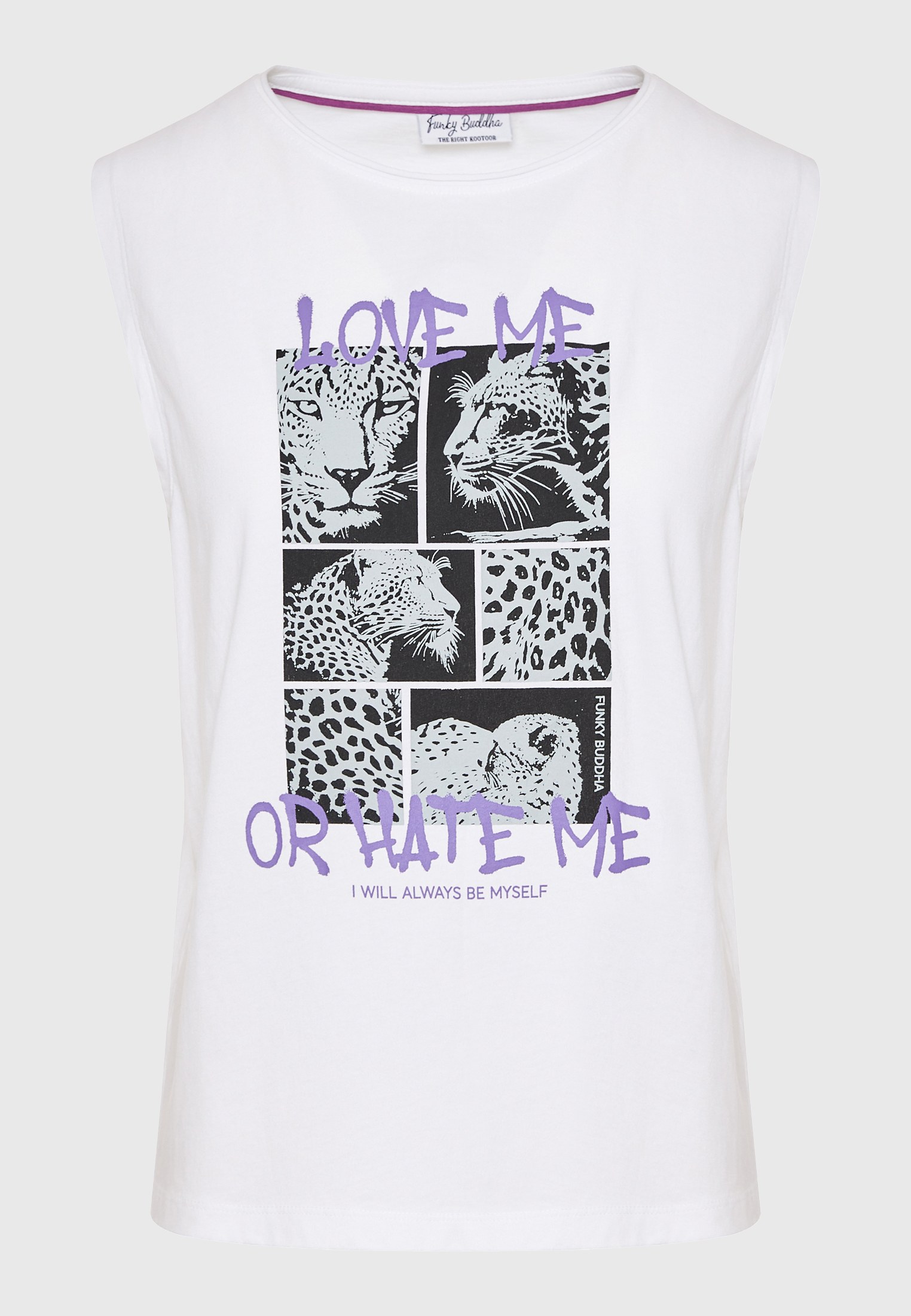 Women's Shirts Funky Buddha White