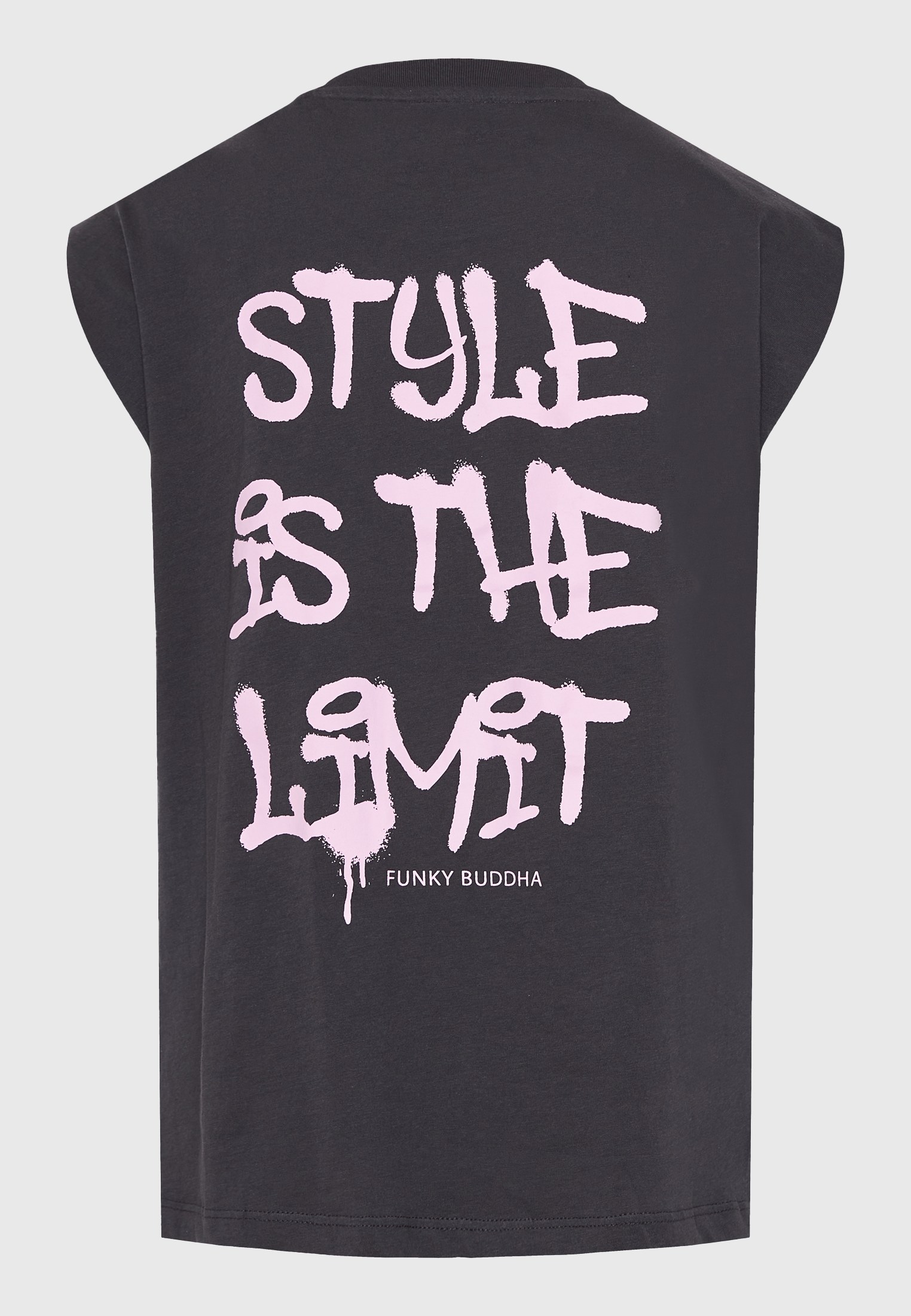 Women's T-Shirts Funky Buddha Gray